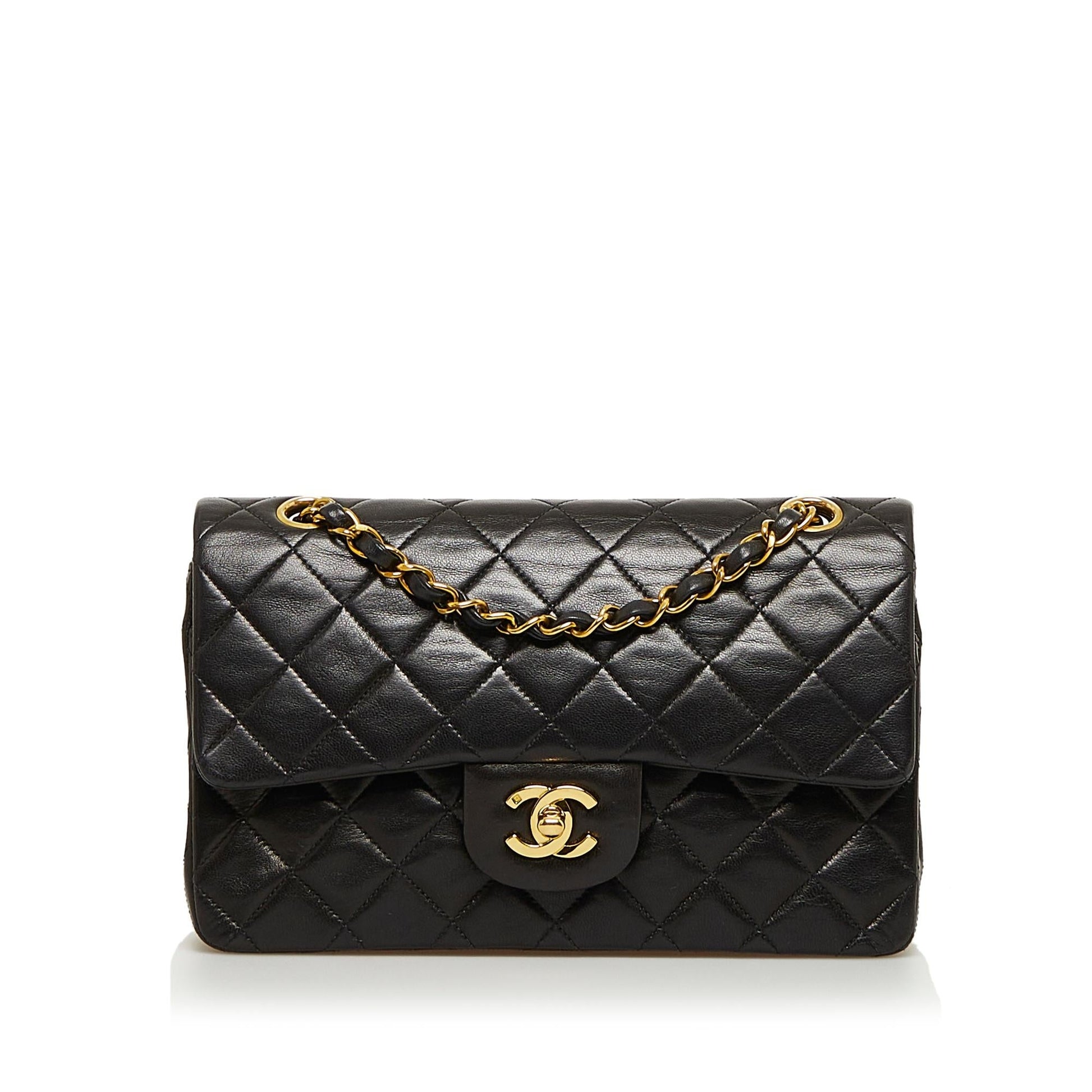 Chanel Classic Lambskin Double Flap SHG-4CPVGg Small Handbag