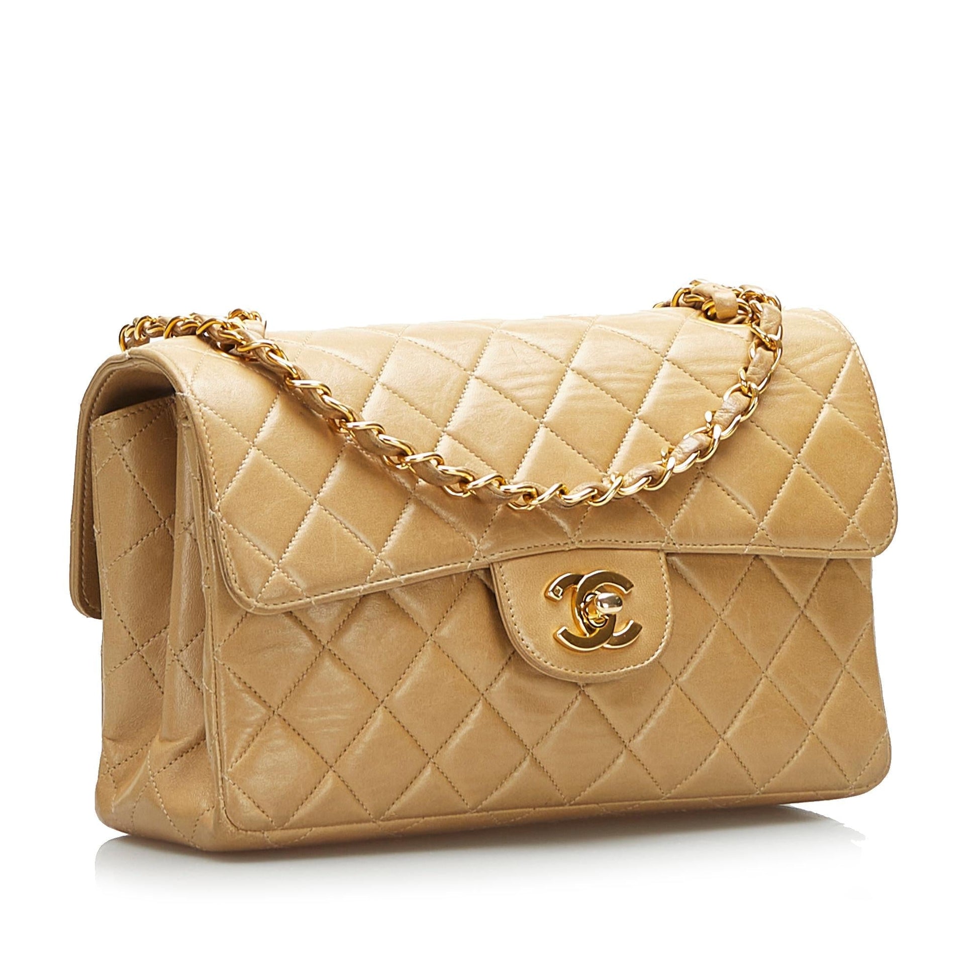 Chanel Classic Lambskin Double Flap SHG-qInhiS Small Handbag