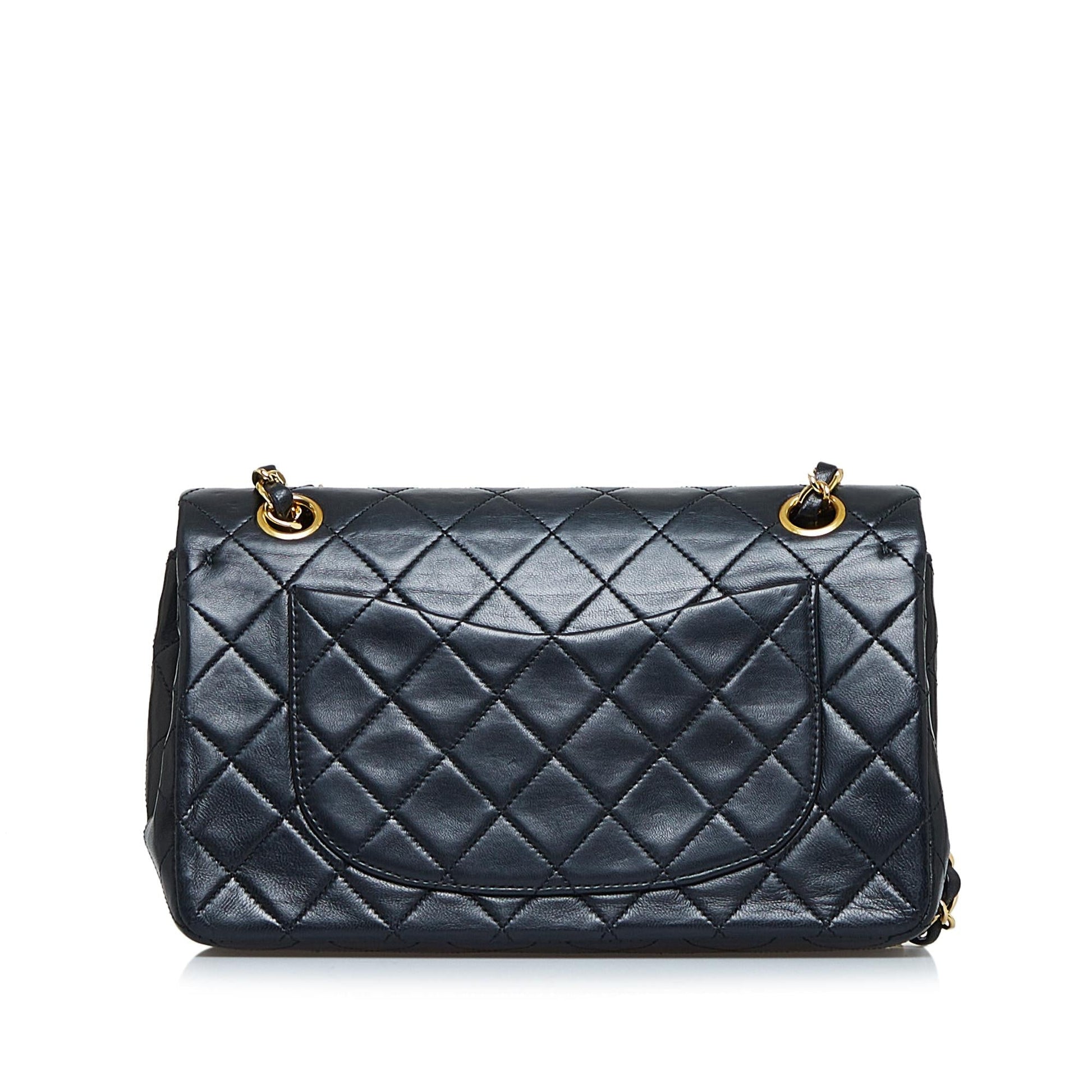 Chanel Classic Lambskin Double Flap SHG-e5db2Q Small Handbag