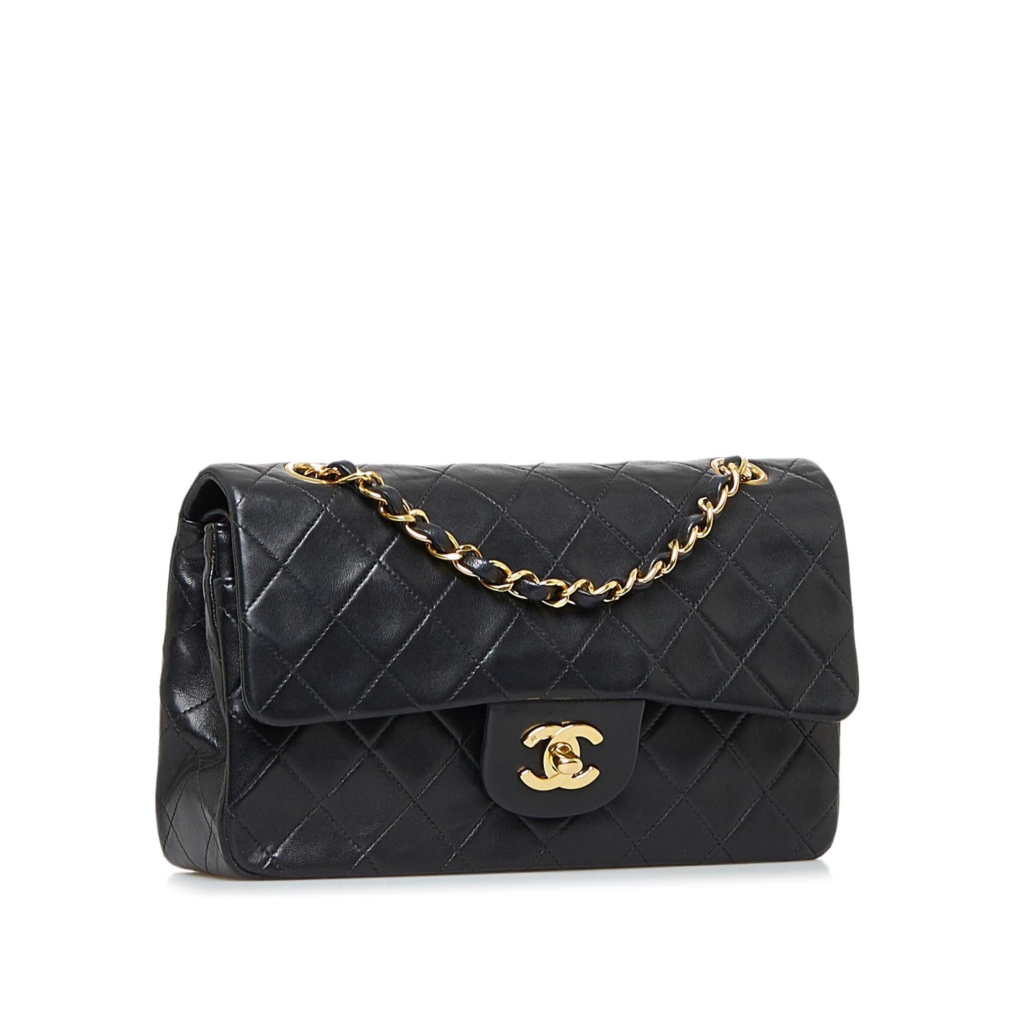 Chanel Classic Lambskin Double Flap SHG-RbbS9f Small Handbag