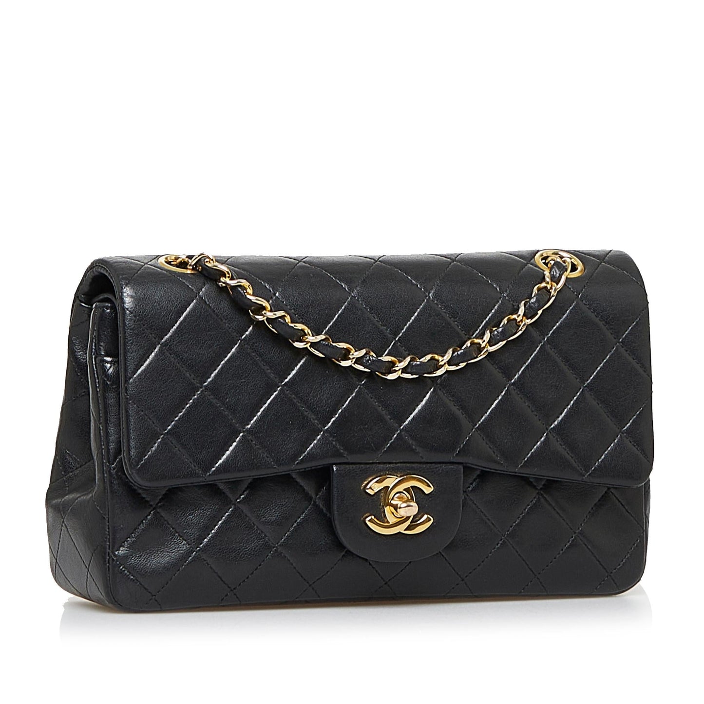 Chanel Classic Lambskin Double Flap SHG-TKATGa Small Handbag