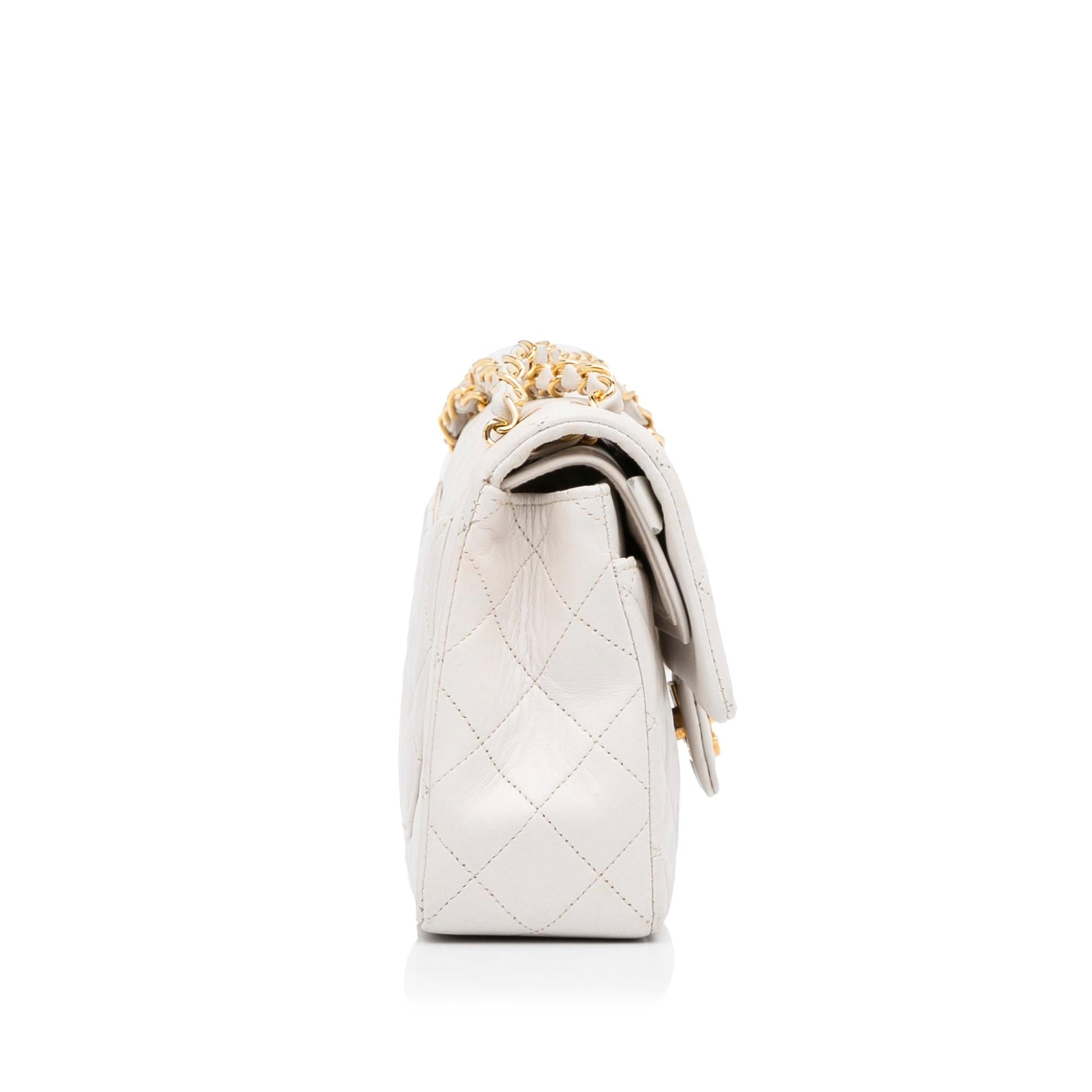 Chanel Classic Lambskin Double Flap SHG-EEst57 Small Handbag