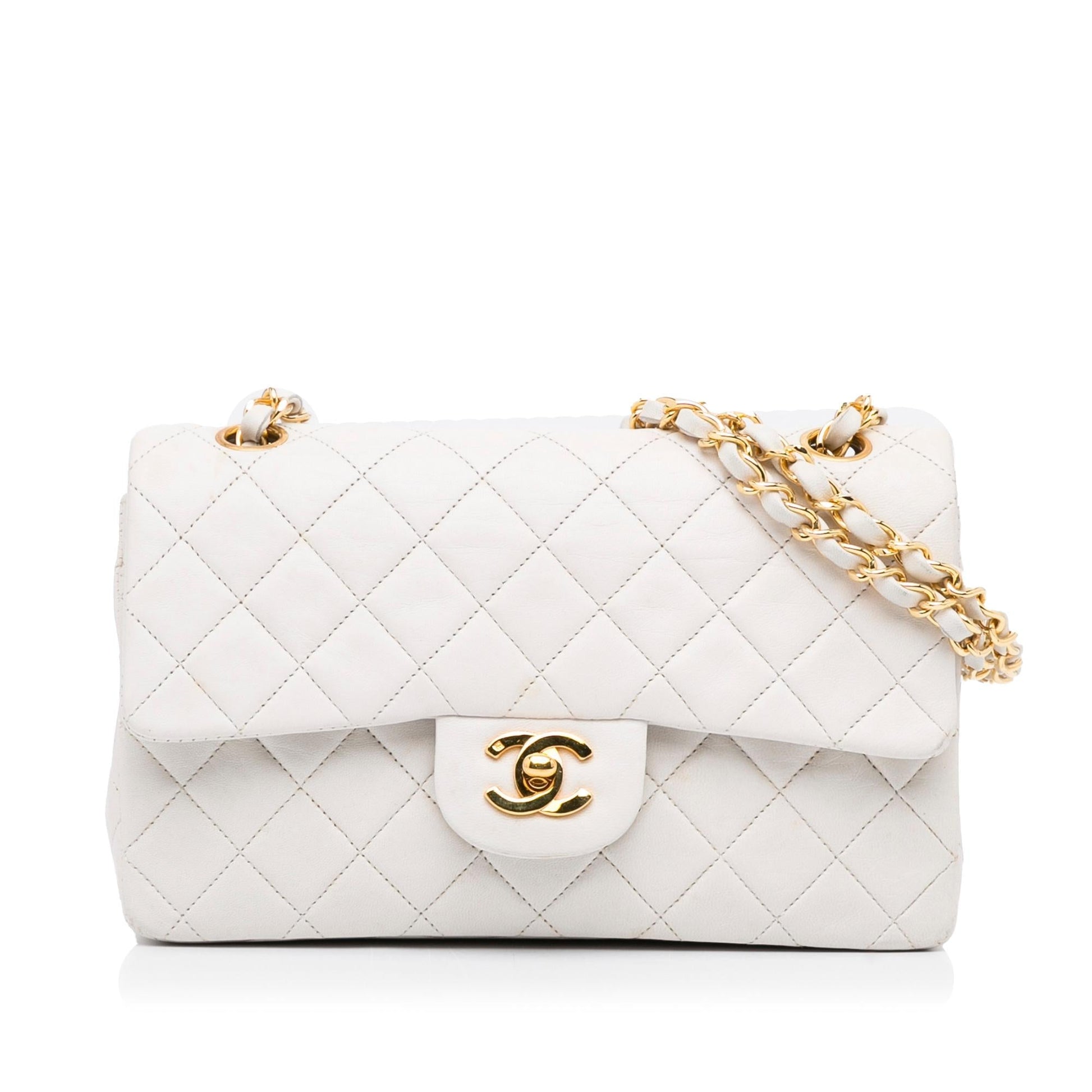 Chanel Classic Lambskin Double Flap SHG-EEst57 Small Handbag