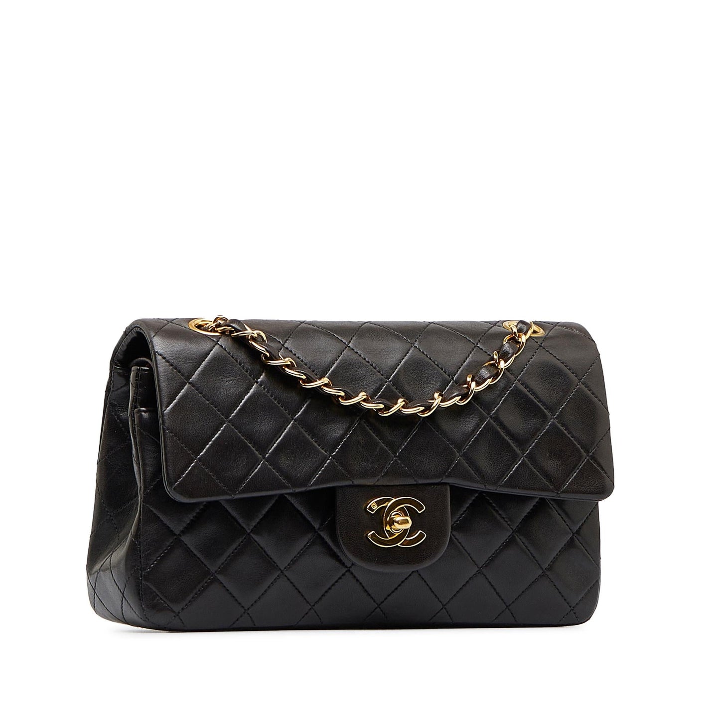 Chanel Classic Lambskin Double Flap SHG-XyrSNo Small Handbag