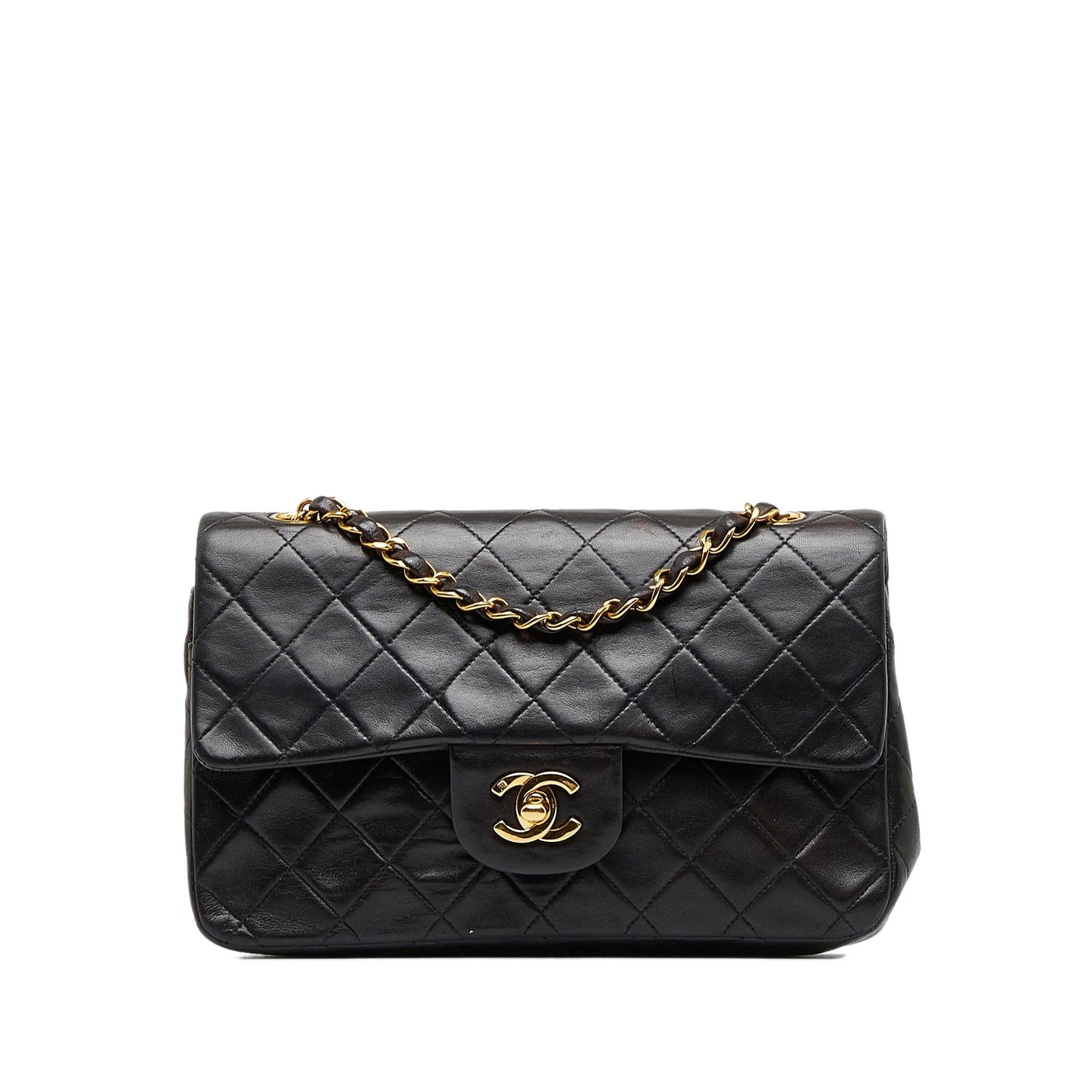 Chanel Classic Lambskin Double Flap SHG-jkgyRF Small Handbag