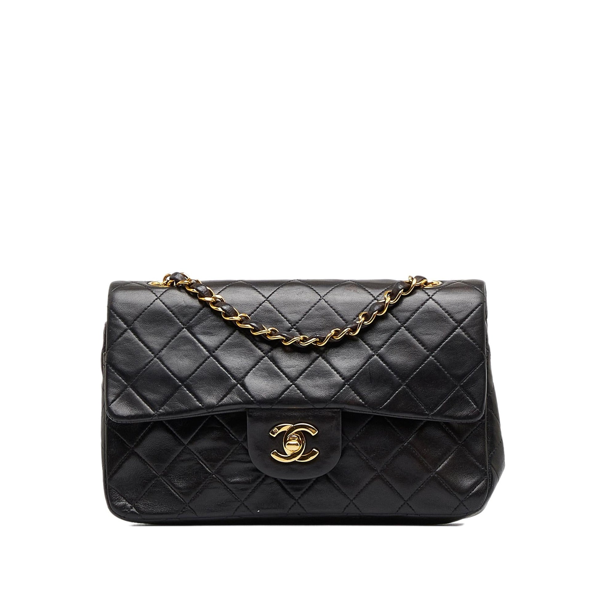 Chanel Classic Lambskin Double Flap SHG-jkgyRF Small Handbag