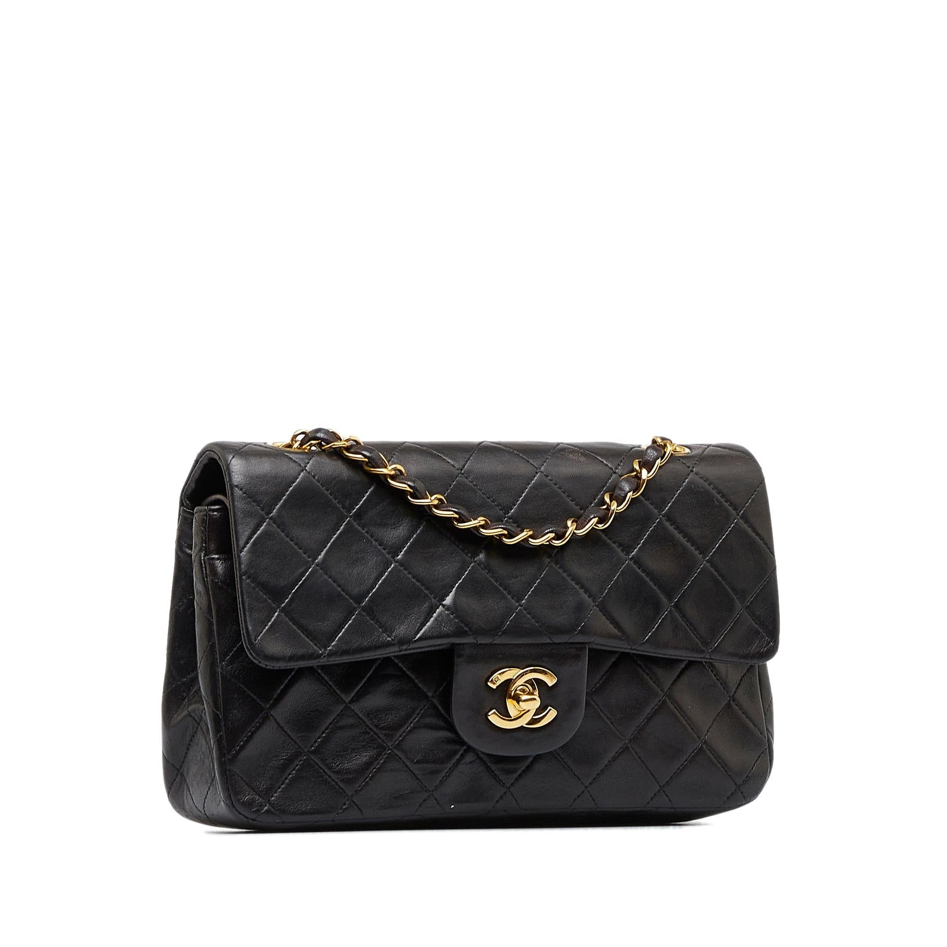 Chanel Classic Lambskin Double Flap SHG-jkgyRF Small Handbag