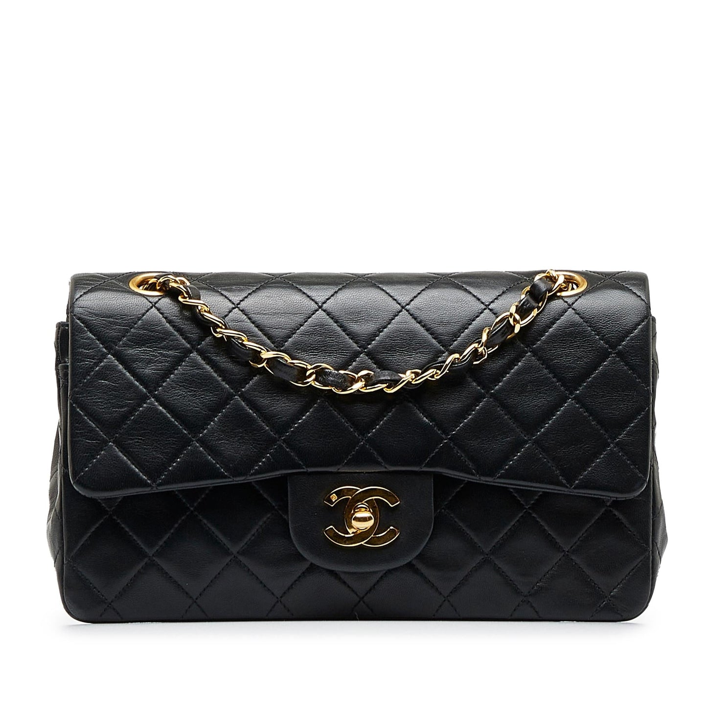 Chanel Classic Lambskin Double Flap SHG-VK8E3E Small Handbag