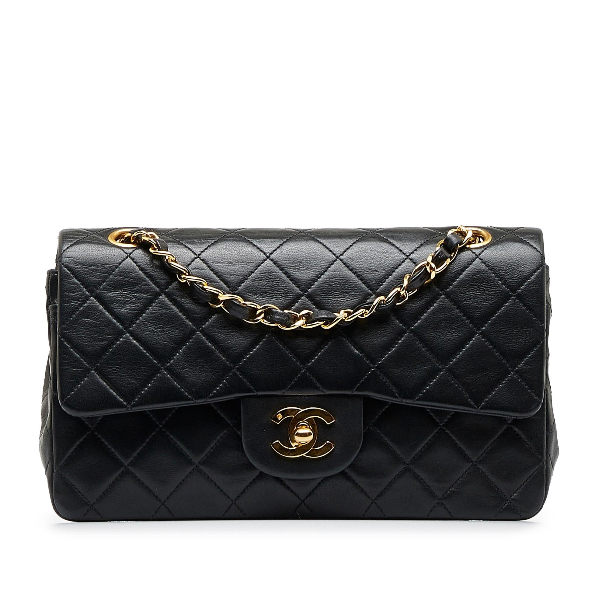 Chanel Classic Lambskin Double Flap SHG-VK8E3E Small Handbag