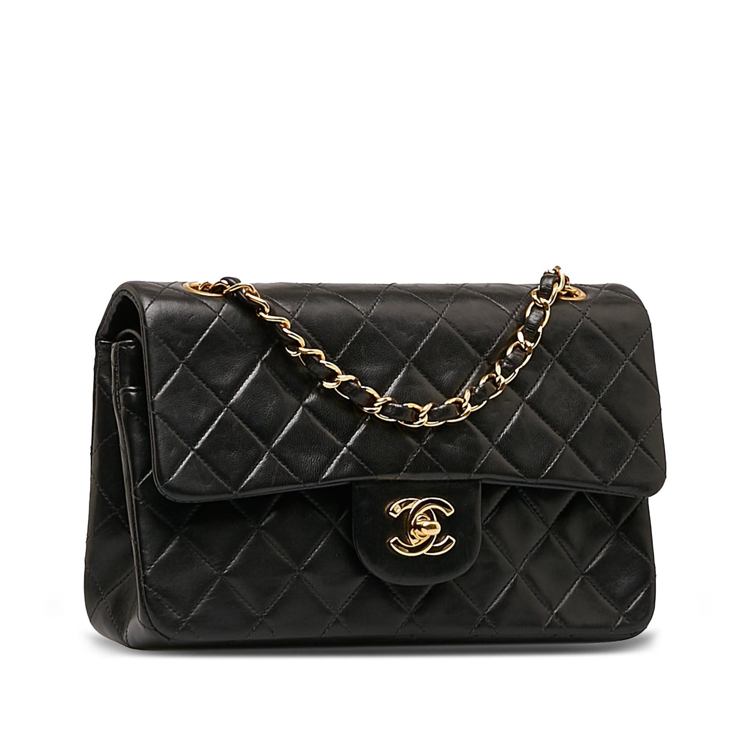Chanel Classic Lambskin Double Flap SHG-3zeDj0 Small Handbag