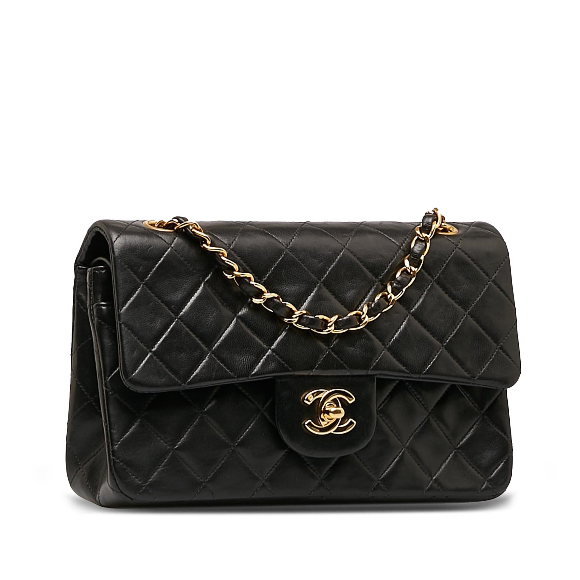 Chanel Classic Lambskin Double Flap SHG-3zeDj0 Small Handbag