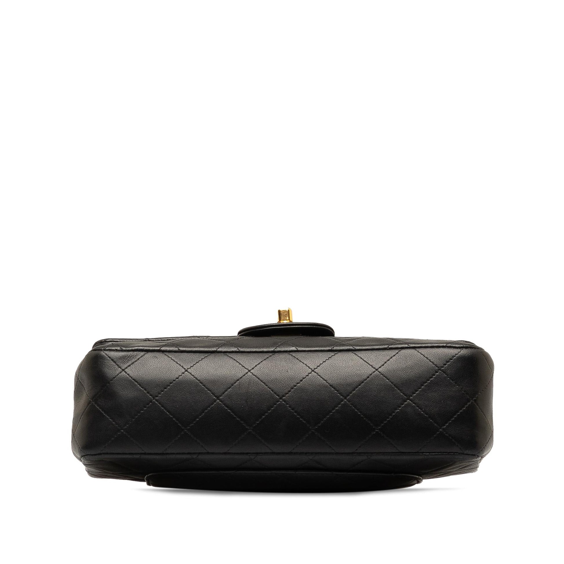 Chanel Small Classic Lambskin Double Flap (SHG-asIK7n)