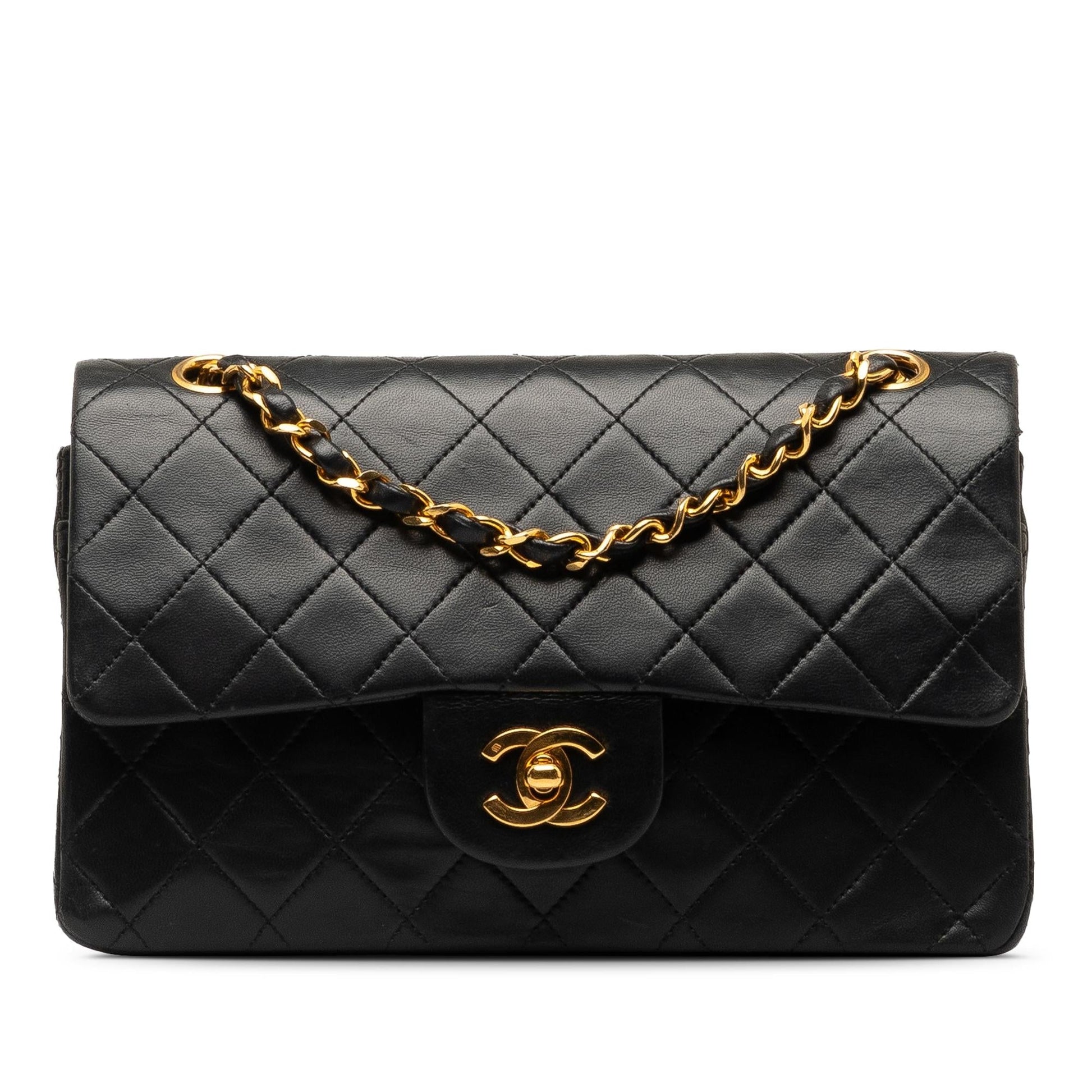 Chanel Classic Lambskin Double Flap SHG-RTXYTz Small Handbag