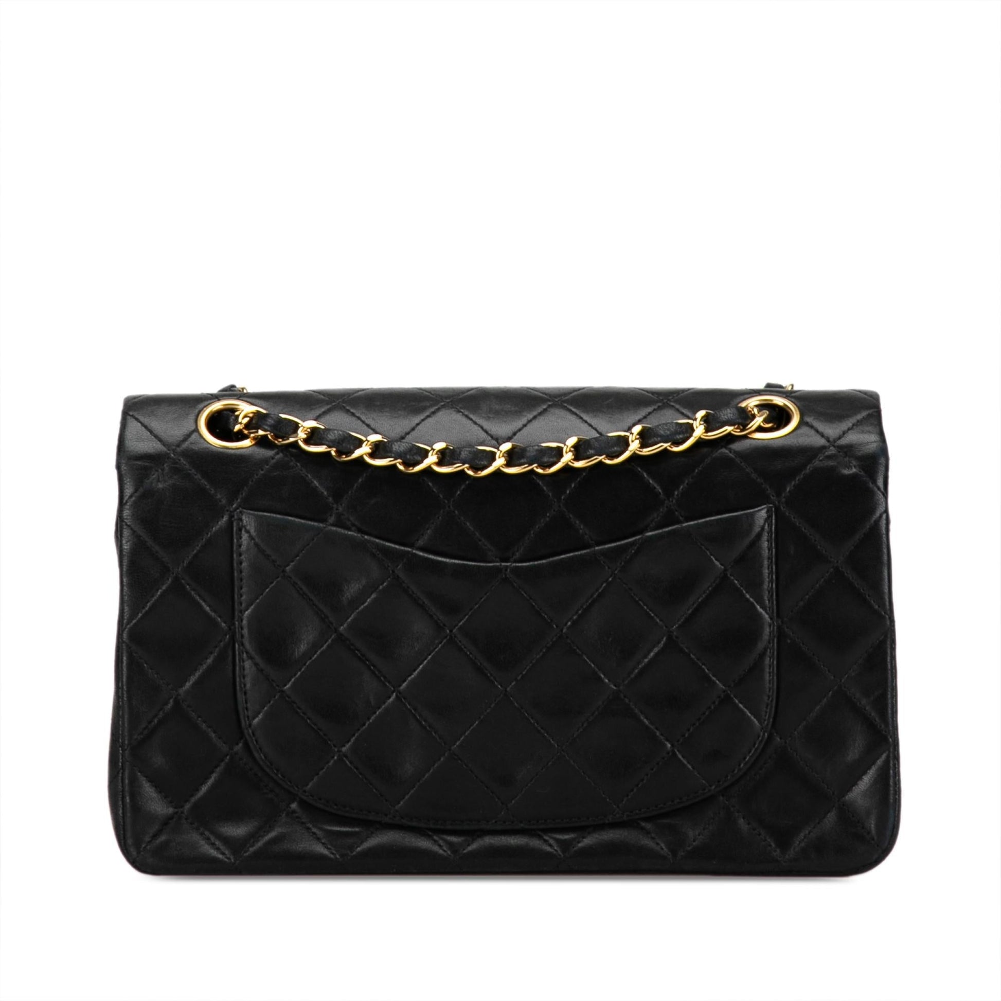 Chanel Classic Lambskin Double Flap SHG-wzVZB4 Small Handbag