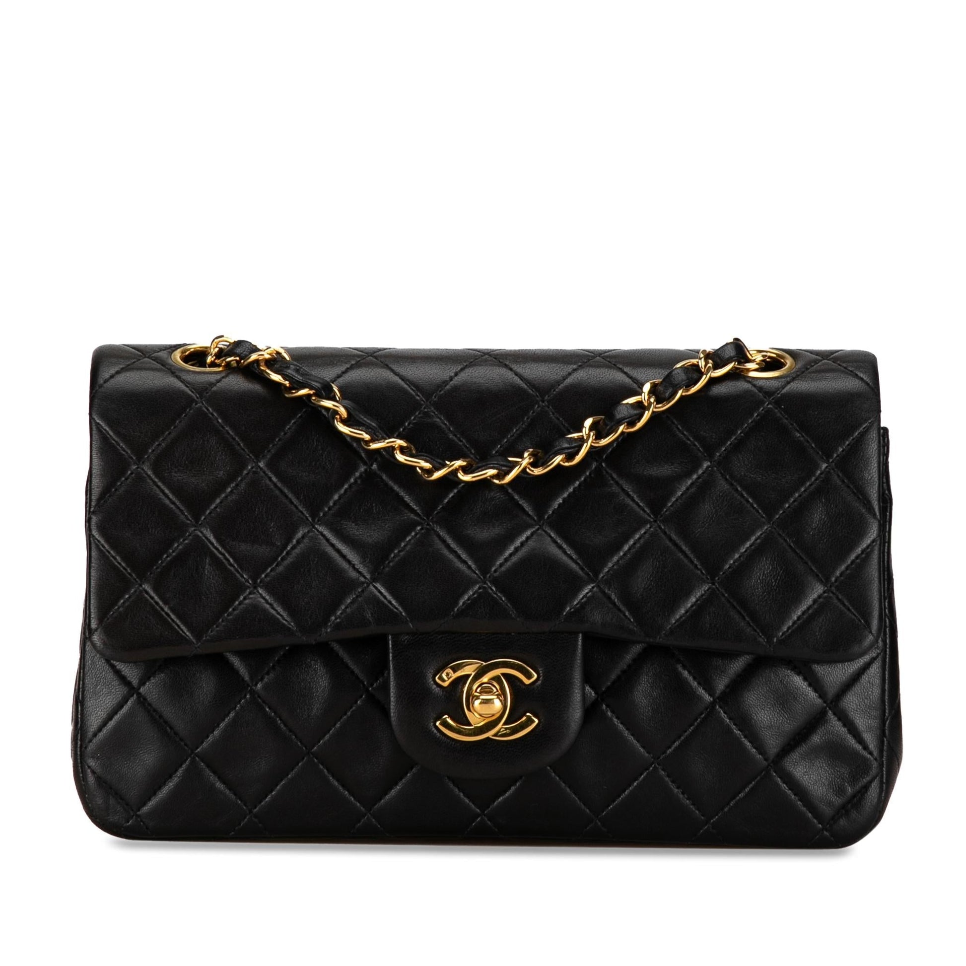 Chanel Classic Lambskin Double Flap SHG-HJFEAA Small Handbag