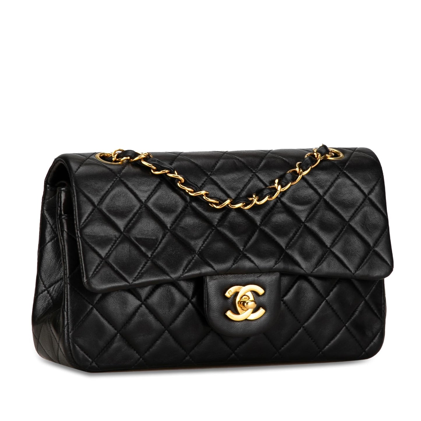 Chanel Classic Lambskin Double Flap SHG-HJFEAA Small Handbag