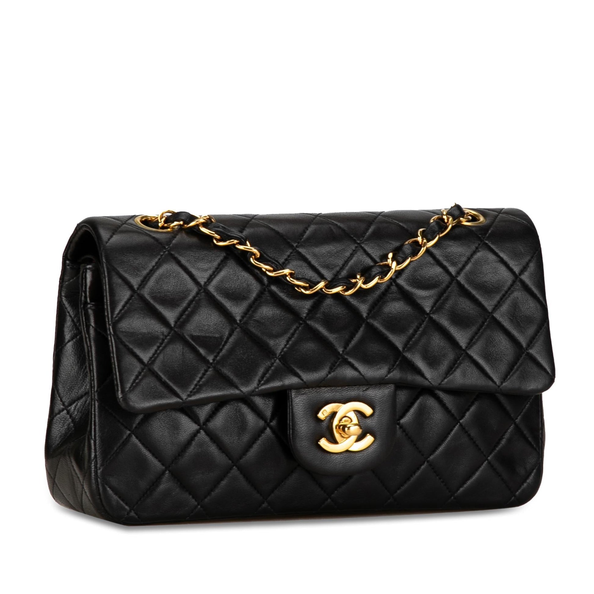 Chanel Classic Lambskin Double Flap SHG-HJFEAA Small Handbag