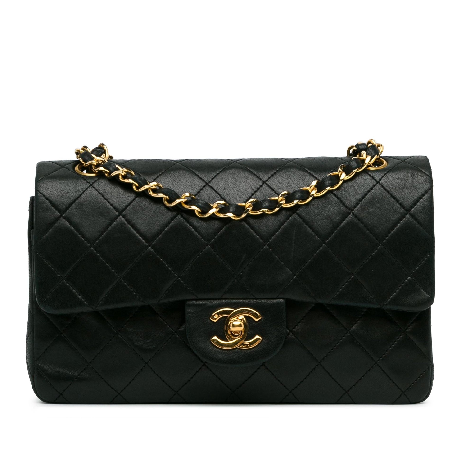Chanel Classic Lambskin Double Flap SHG-e2qOYF Small Handbag