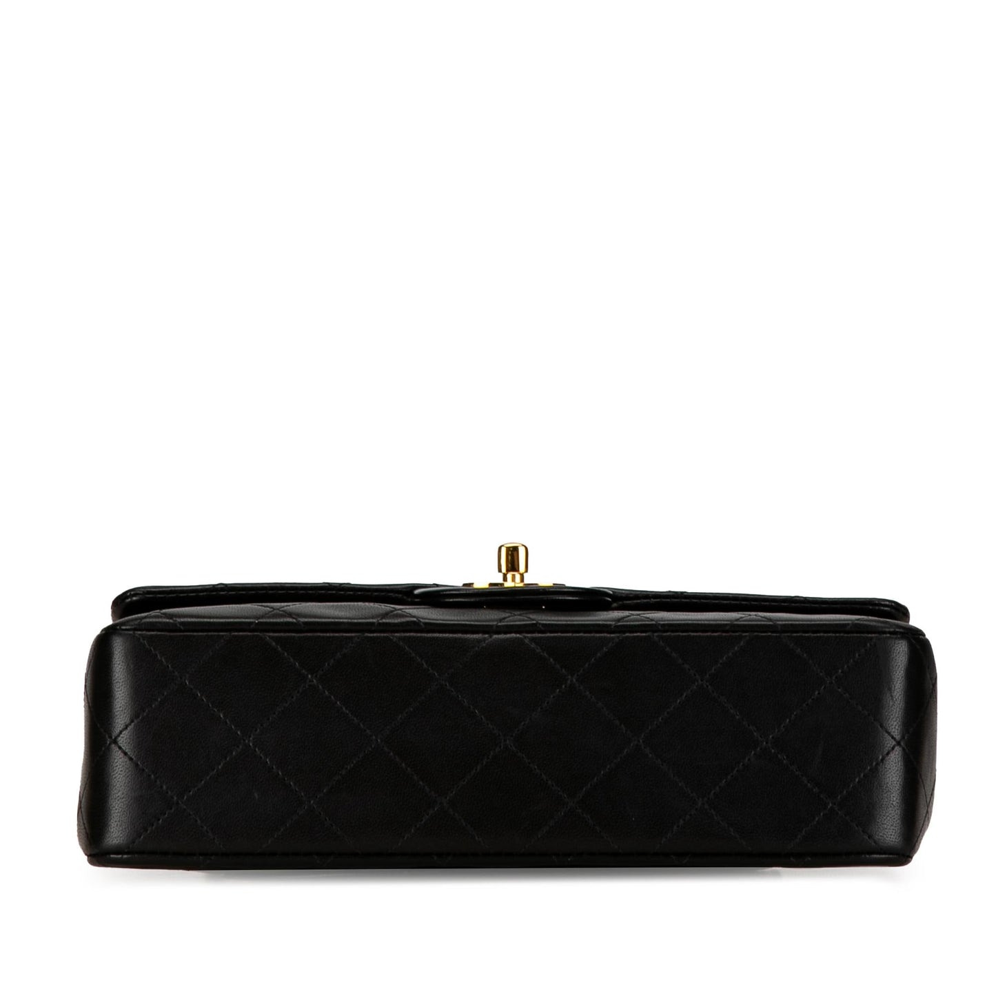 Chanel Small Classic Lambskin Double Flap (SHG-0Uyy0k)