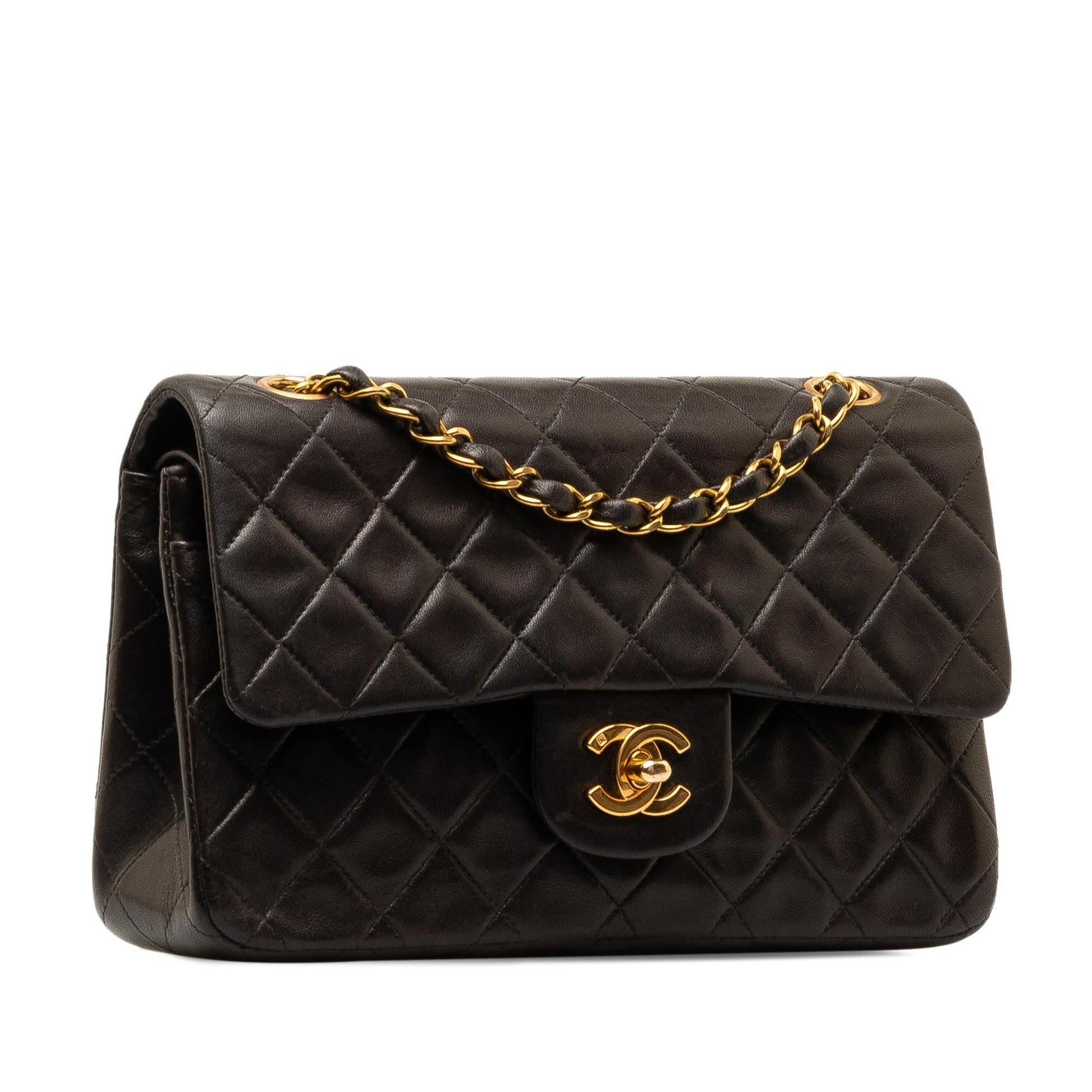 Chanel Classic Lambskin Double Flap SHG-XcXBzG Small Handbag