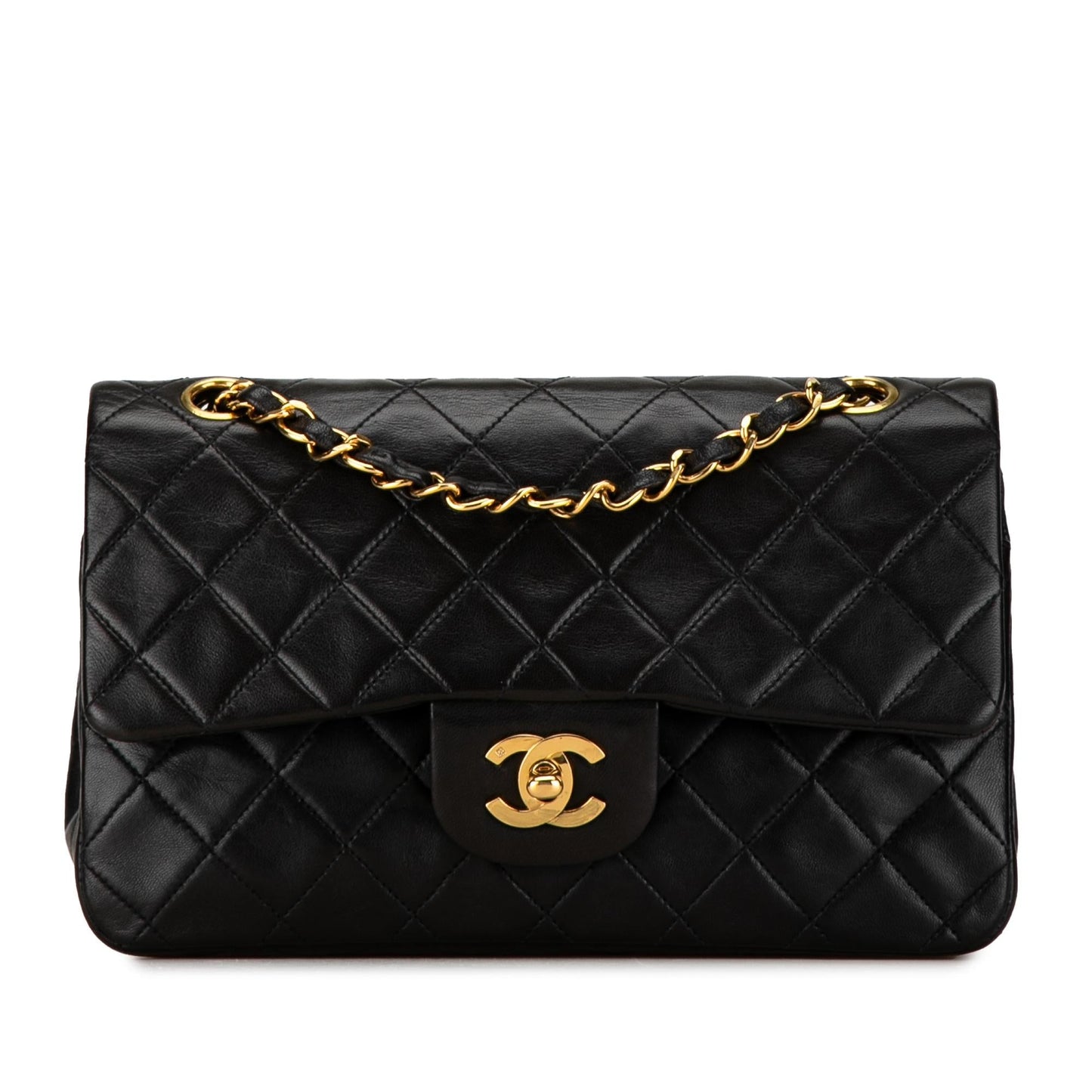 Chanel Classic Lambskin Double Flap SHG-FgW8Qu Small Handbag