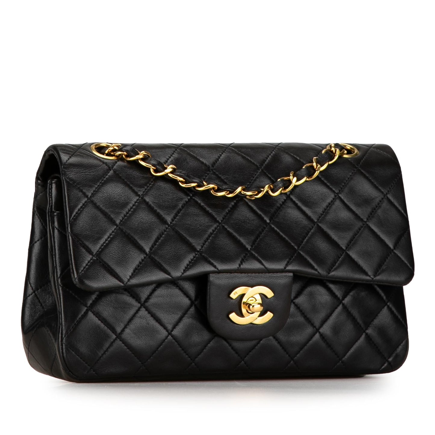 Chanel Classic Lambskin Double Flap SHG-FgW8Qu Small Handbag