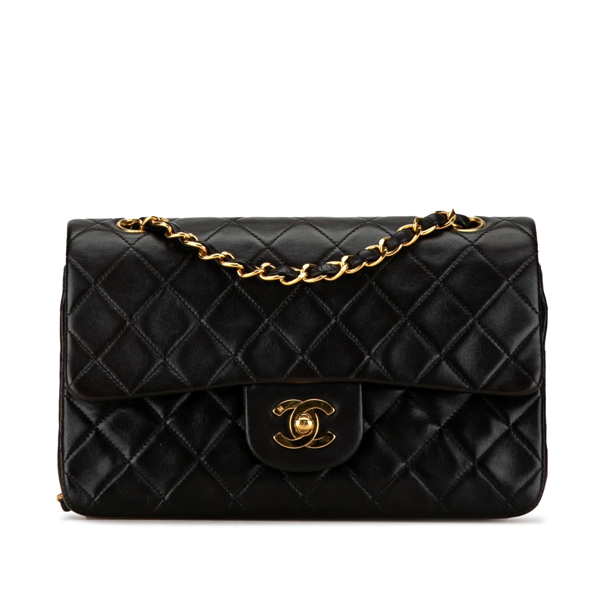Chanel Classic Lambskin Double Flap SHG-PD17B9 Small Handbag
