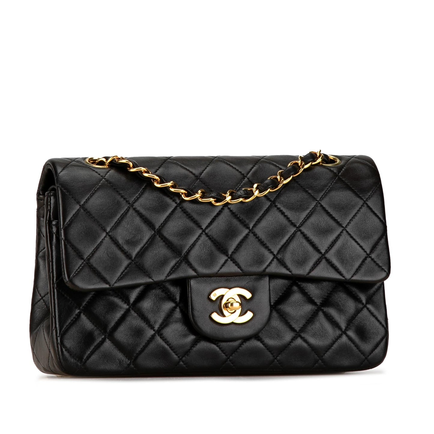 Chanel Classic Lambskin Double Flap SHG-PD17B9 Small Handbag