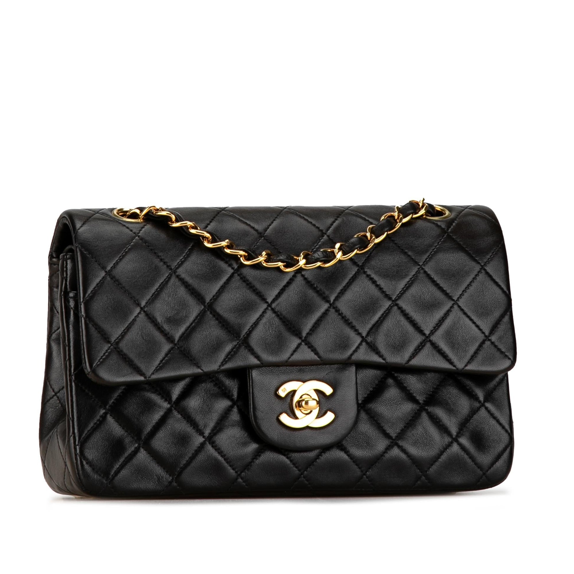 Chanel Classic Lambskin Double Flap SHG-PD17B9 Small Handbag