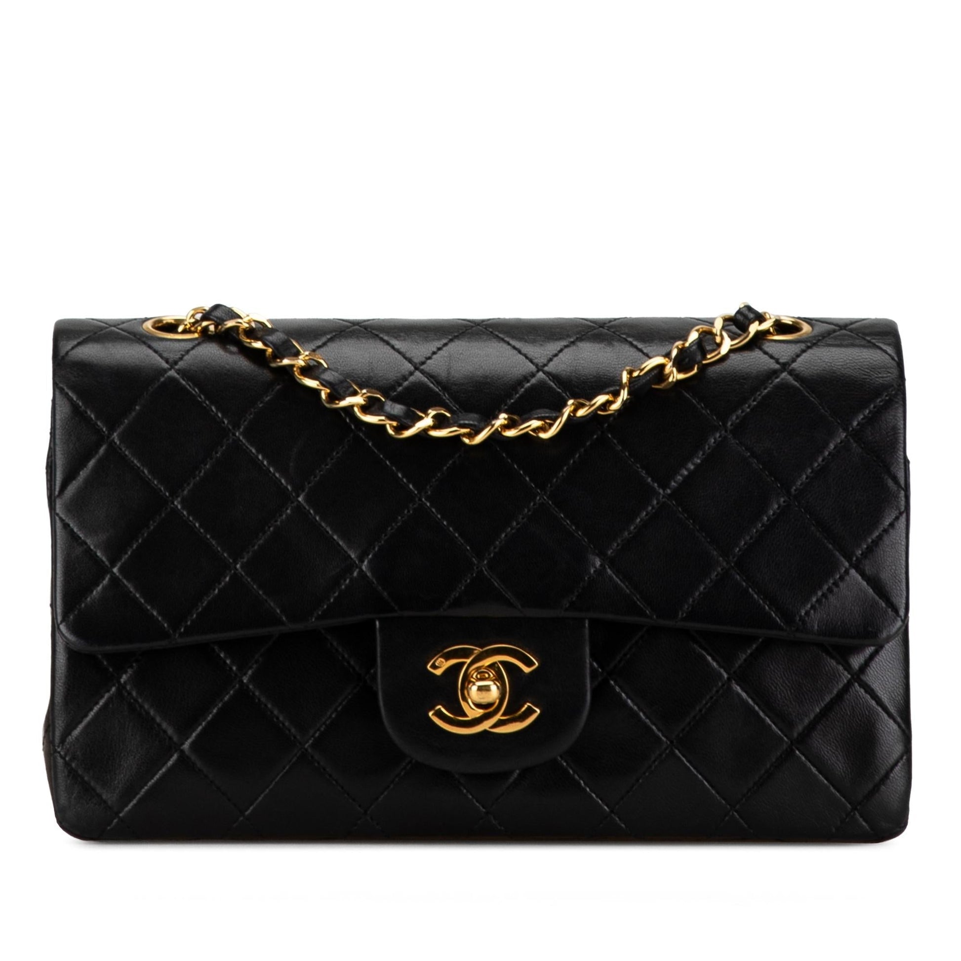Chanel Classic Lambskin Double Flap SHG-uhzzcD Small Handbag