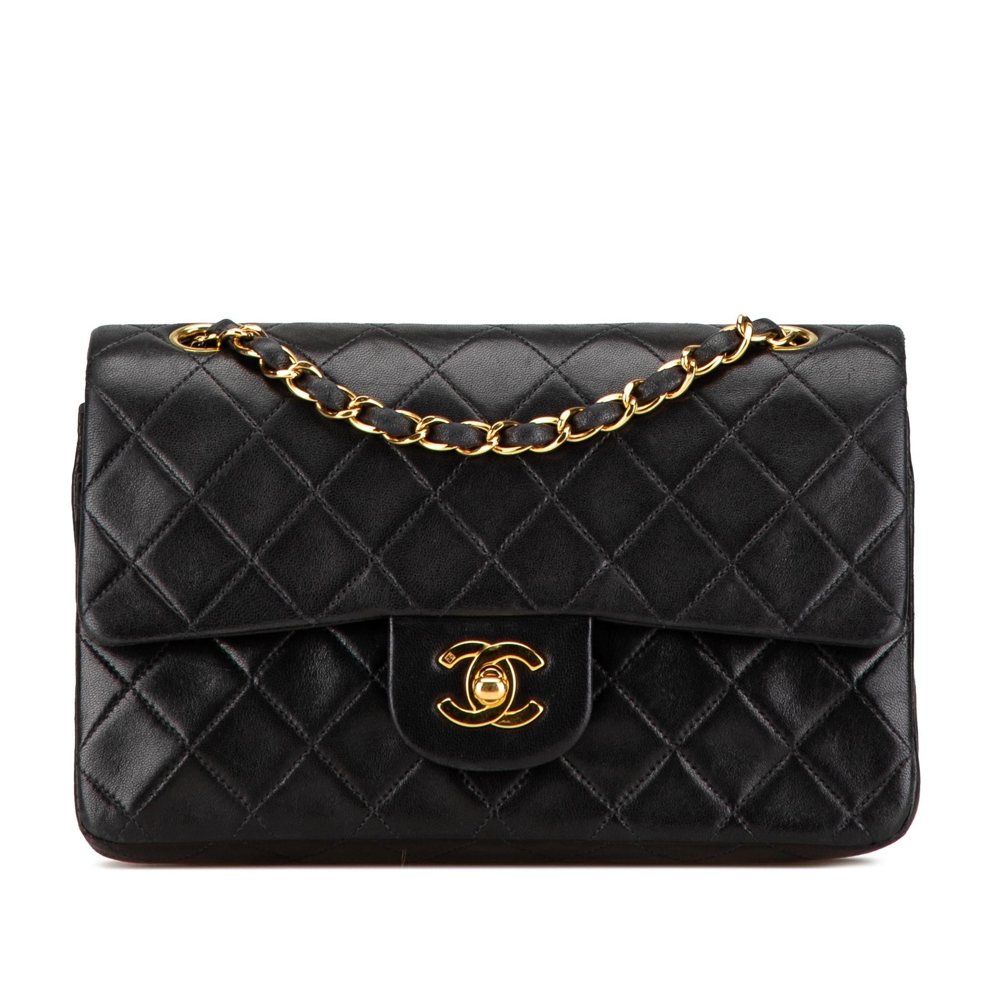 Chanel Classic Lambskin Double Flap SHG-3kJqlg Small Handbag