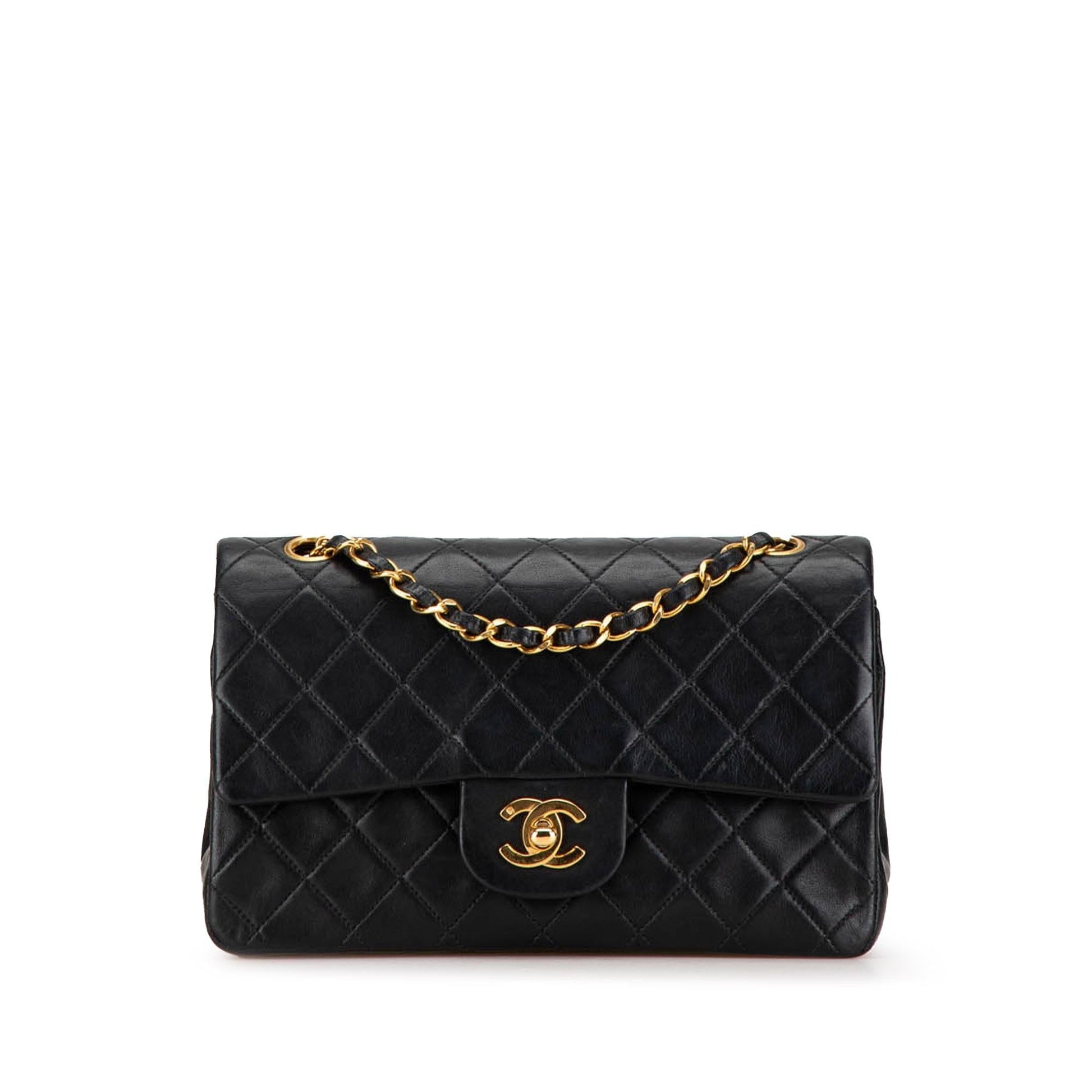 Chanel Classic Lambskin Double Flap SHG-FdUf9U Small Handbag