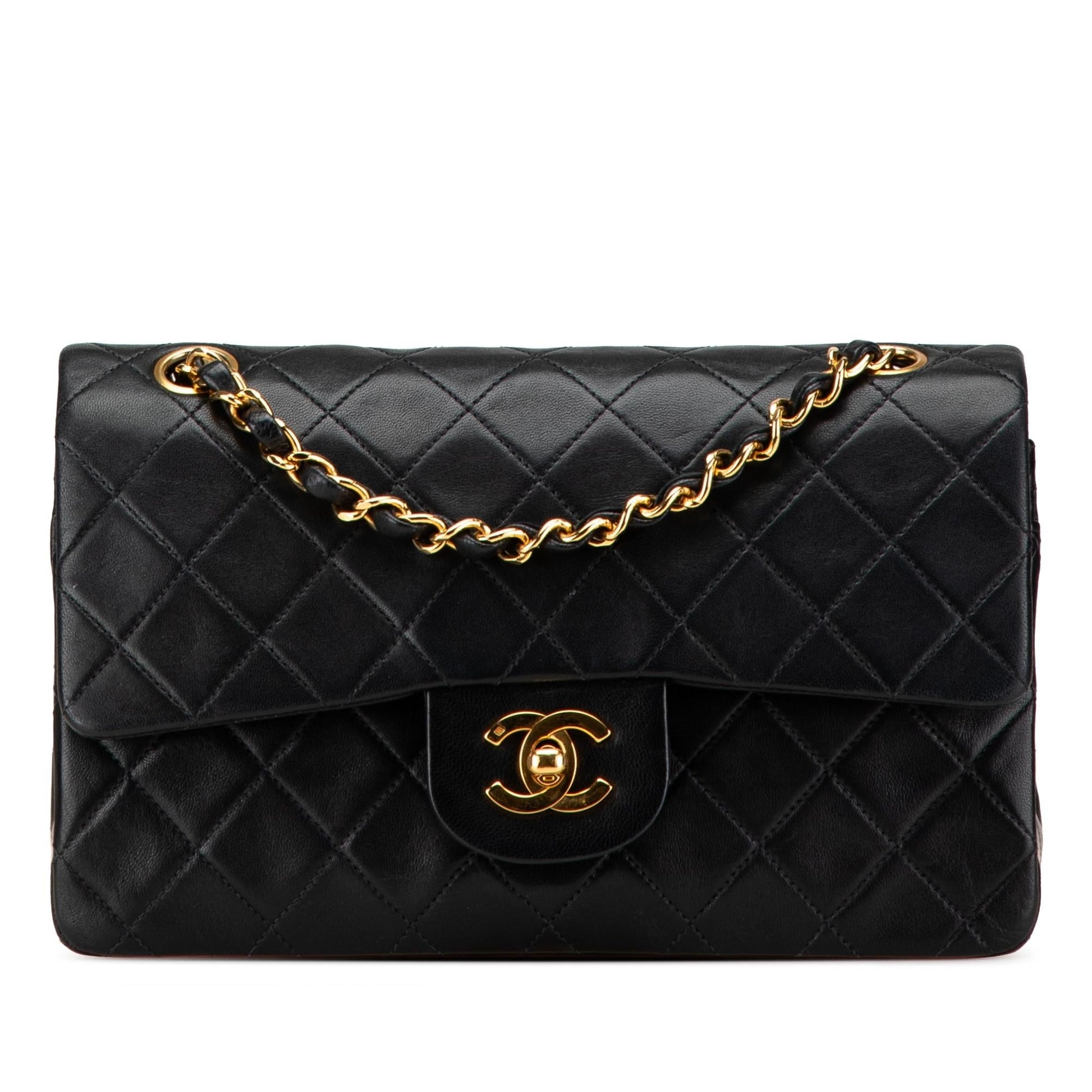 Chanel Classic Lambskin Double Flap Small Handbag