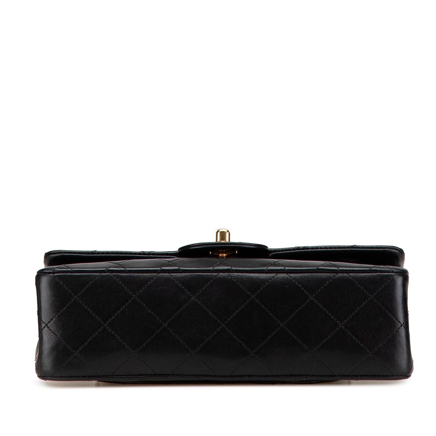 Chanel Classic Lambskin Double Flap Small Handbag Shg Za1Qw1