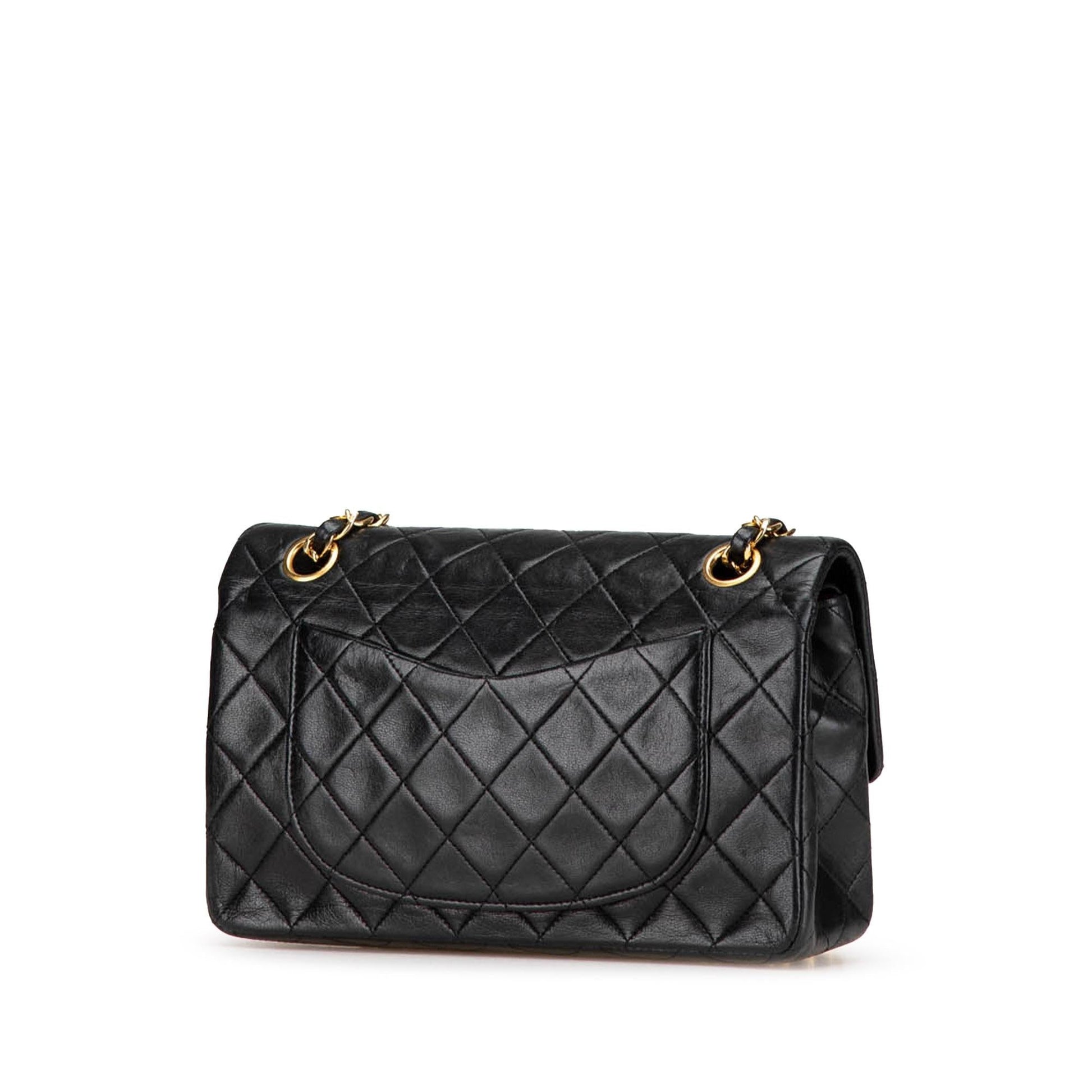 Chanel Classic Lambskin Double Flap Small Handbag Flap 1