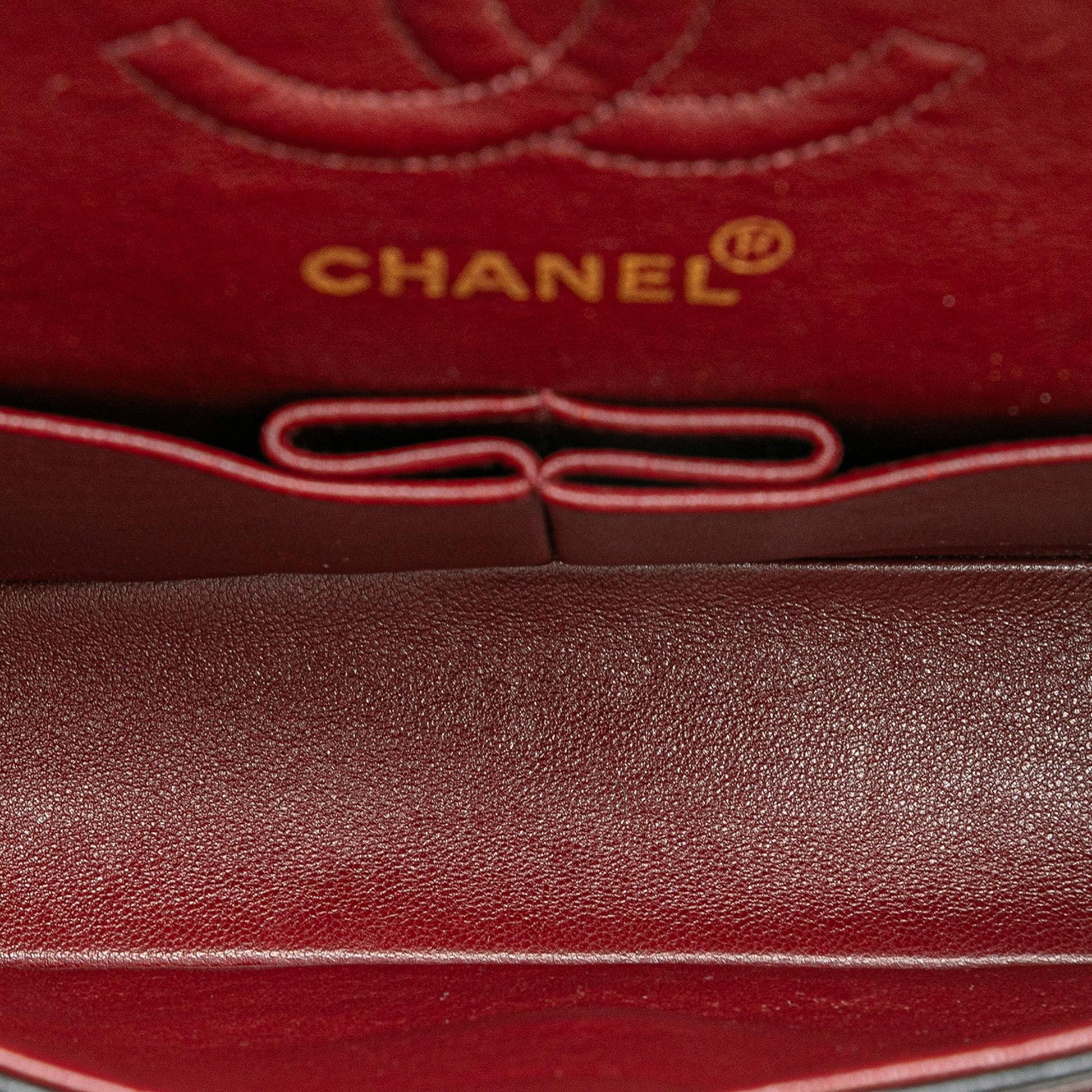 Chanel Small Classic Lambskin Double Flap Handbag