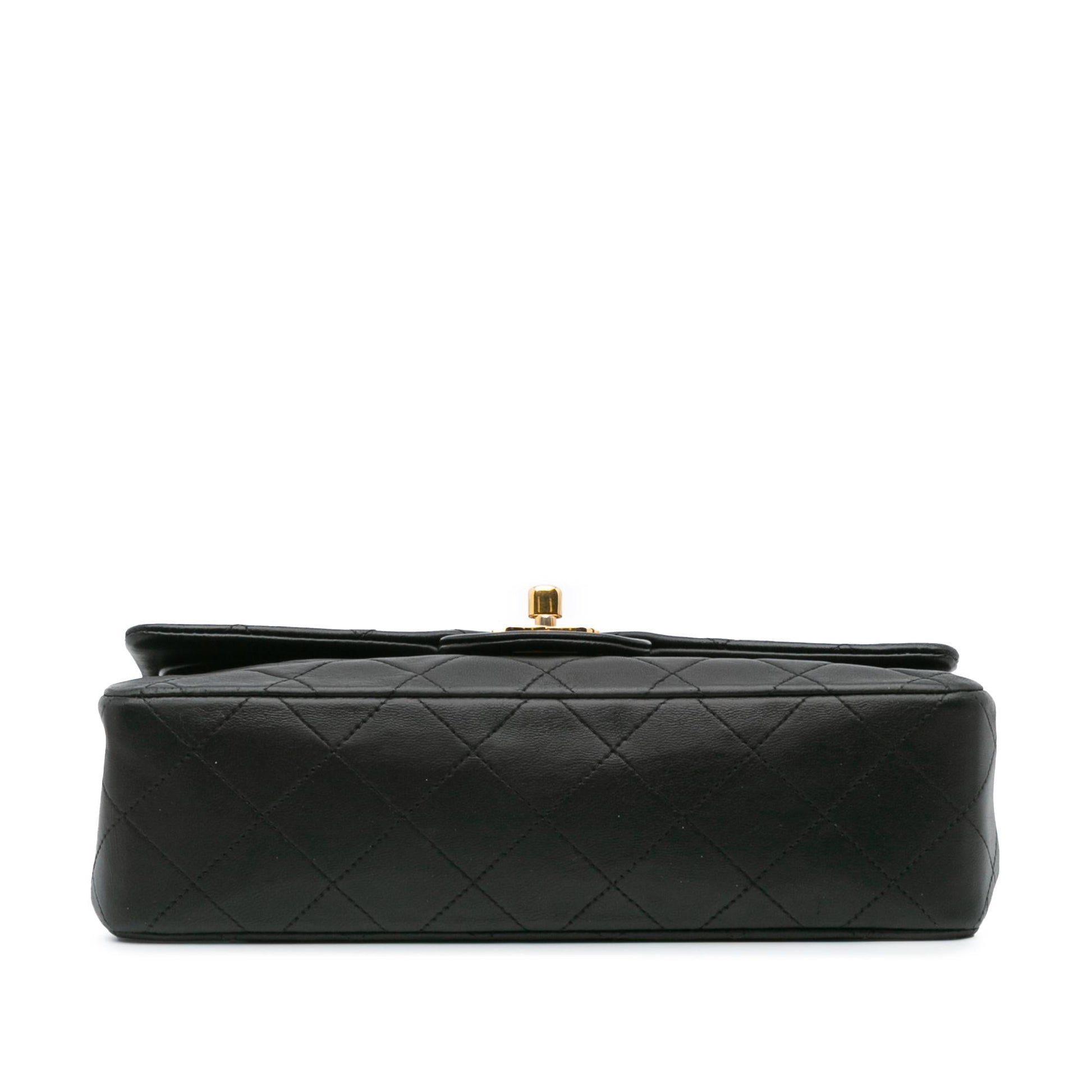 Chanel Classic Lambskin Double Flap Small Handbag Flap 3