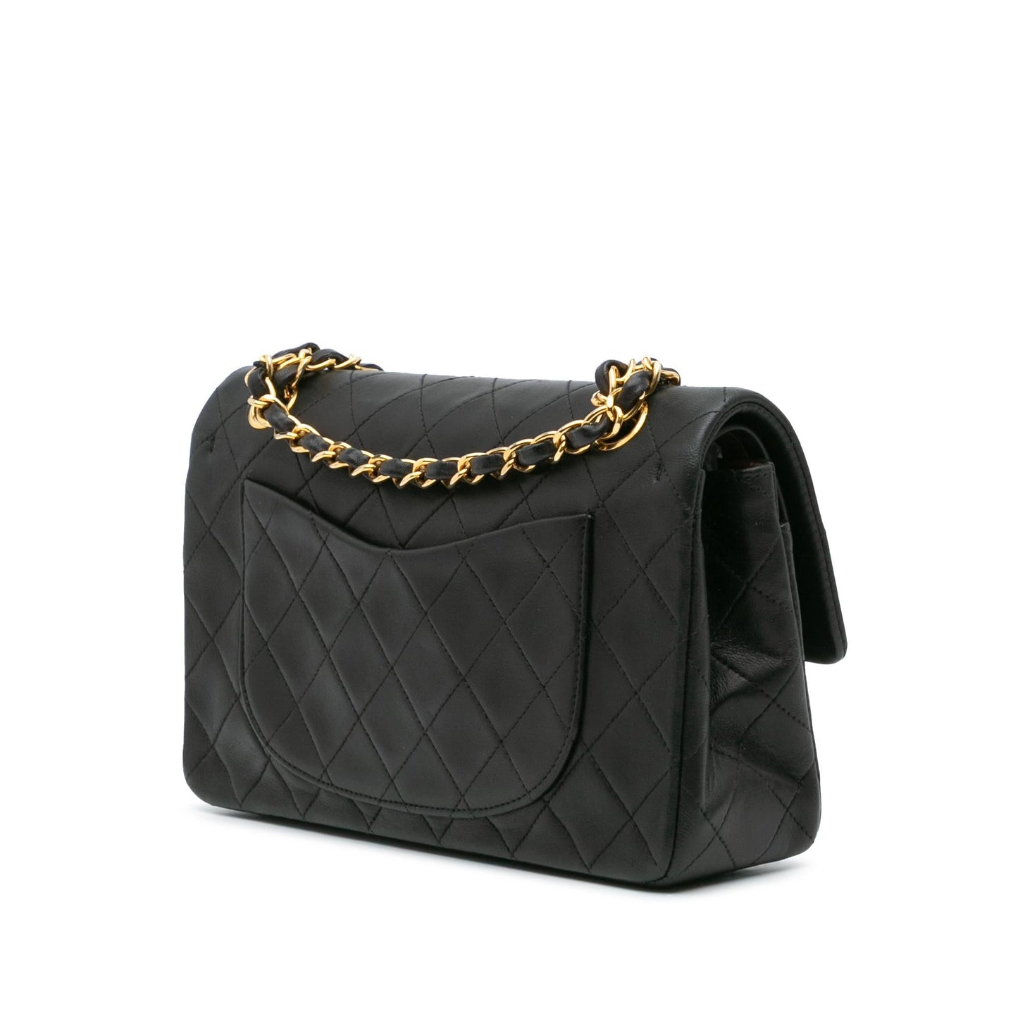 Chanel Classic Lambskin Double Flap Small Handbag Flap 3