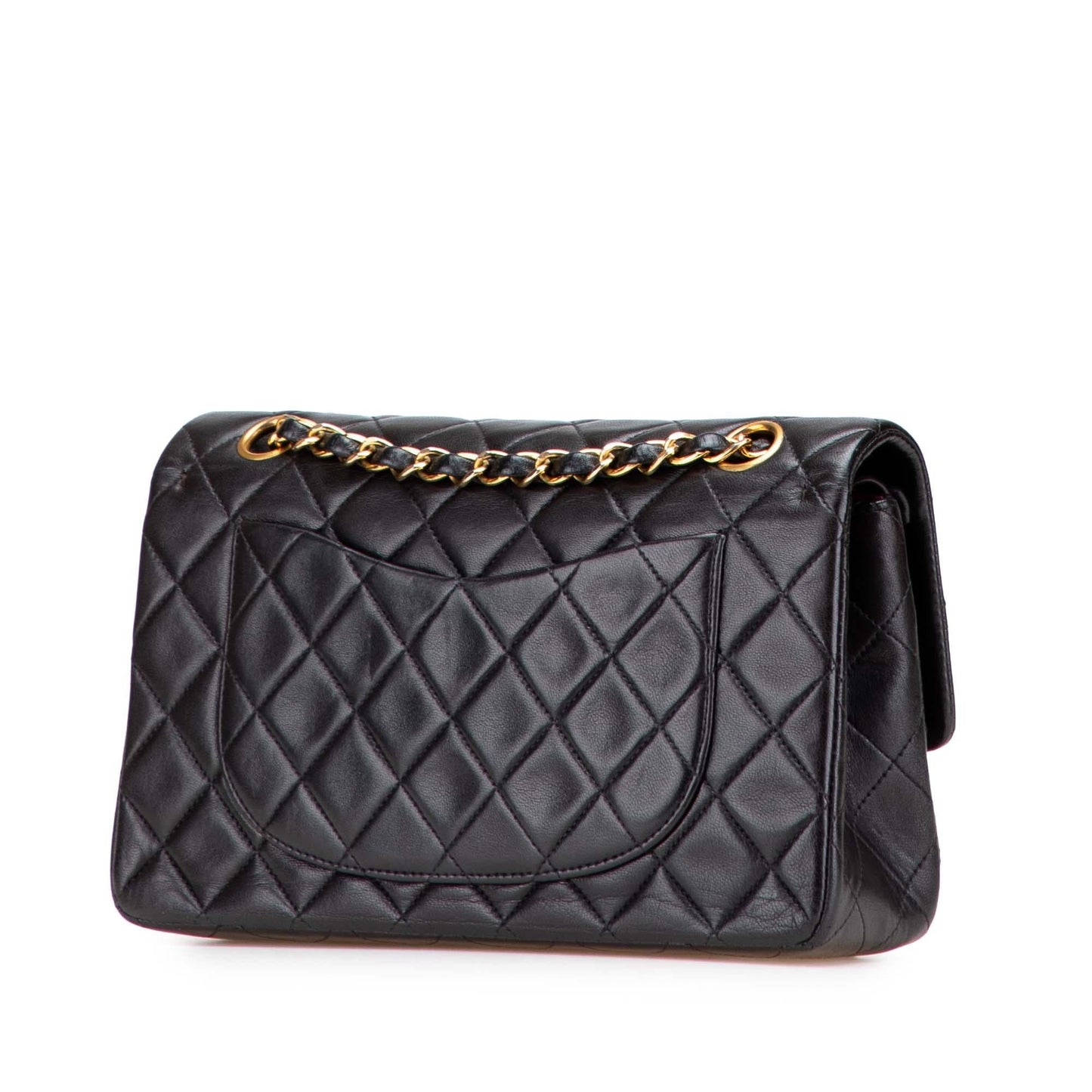 Chanel Classic Lambskin Double Flap Small Handbag Flap 9