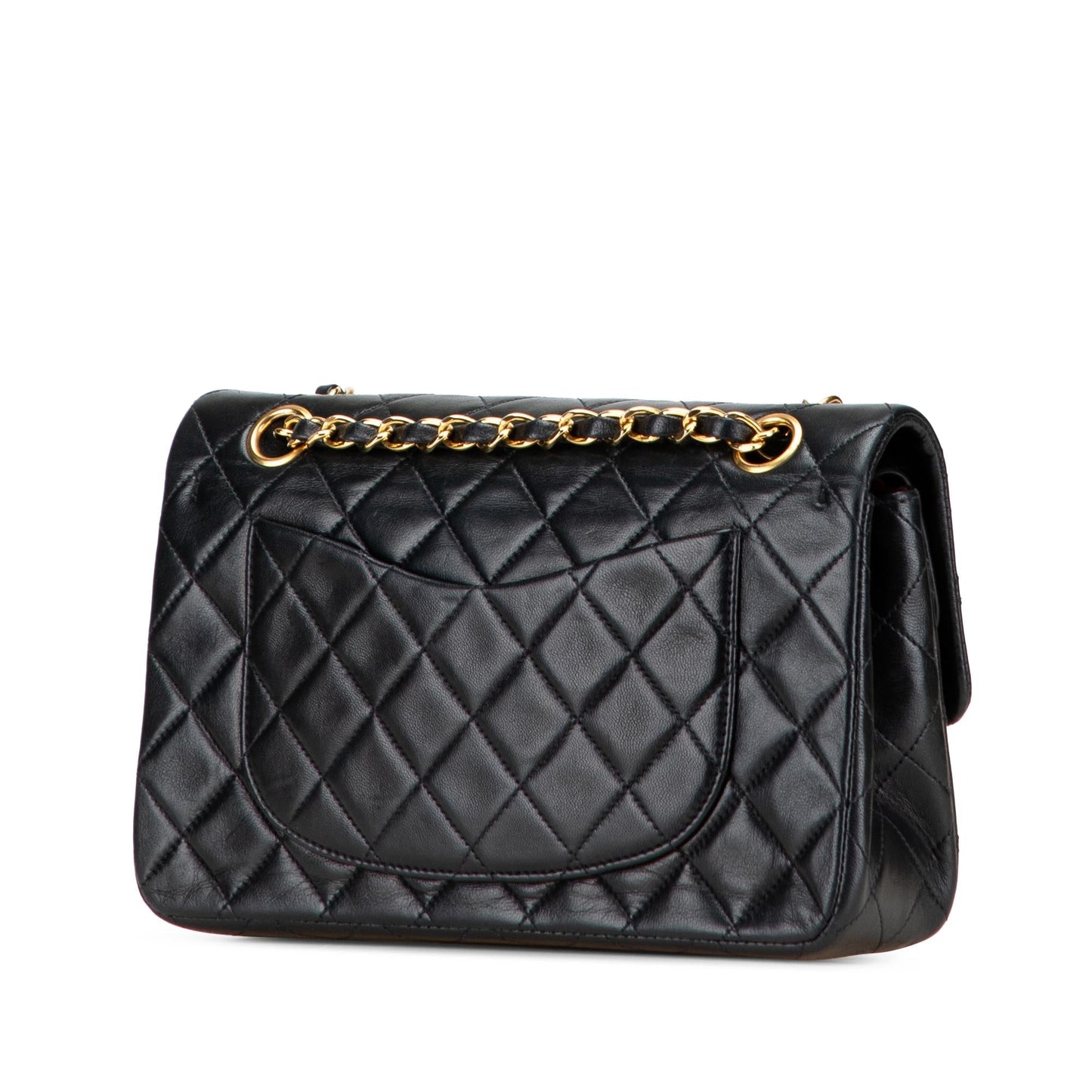 Chanel Classic Lambskin Double Flap Small Handbag Flap 14