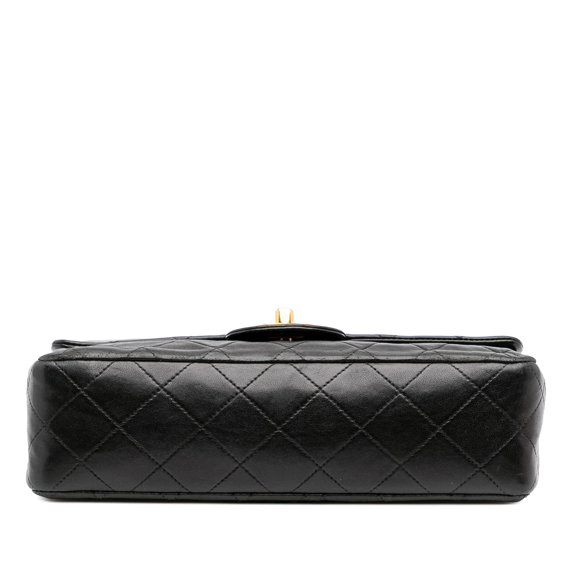 Chanel Classic Lambskin Double Flap Small Handbag Flap 15
