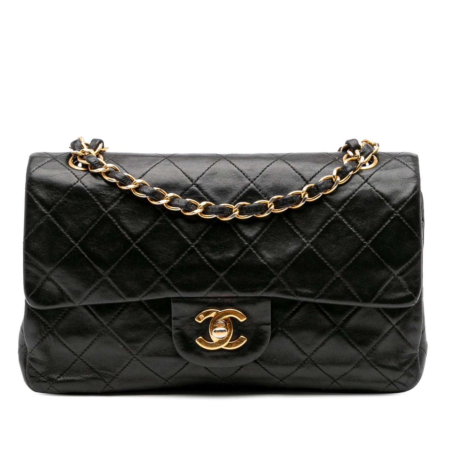 Chanel Classic Lambskin Double Flap Small Handbag Flap 15