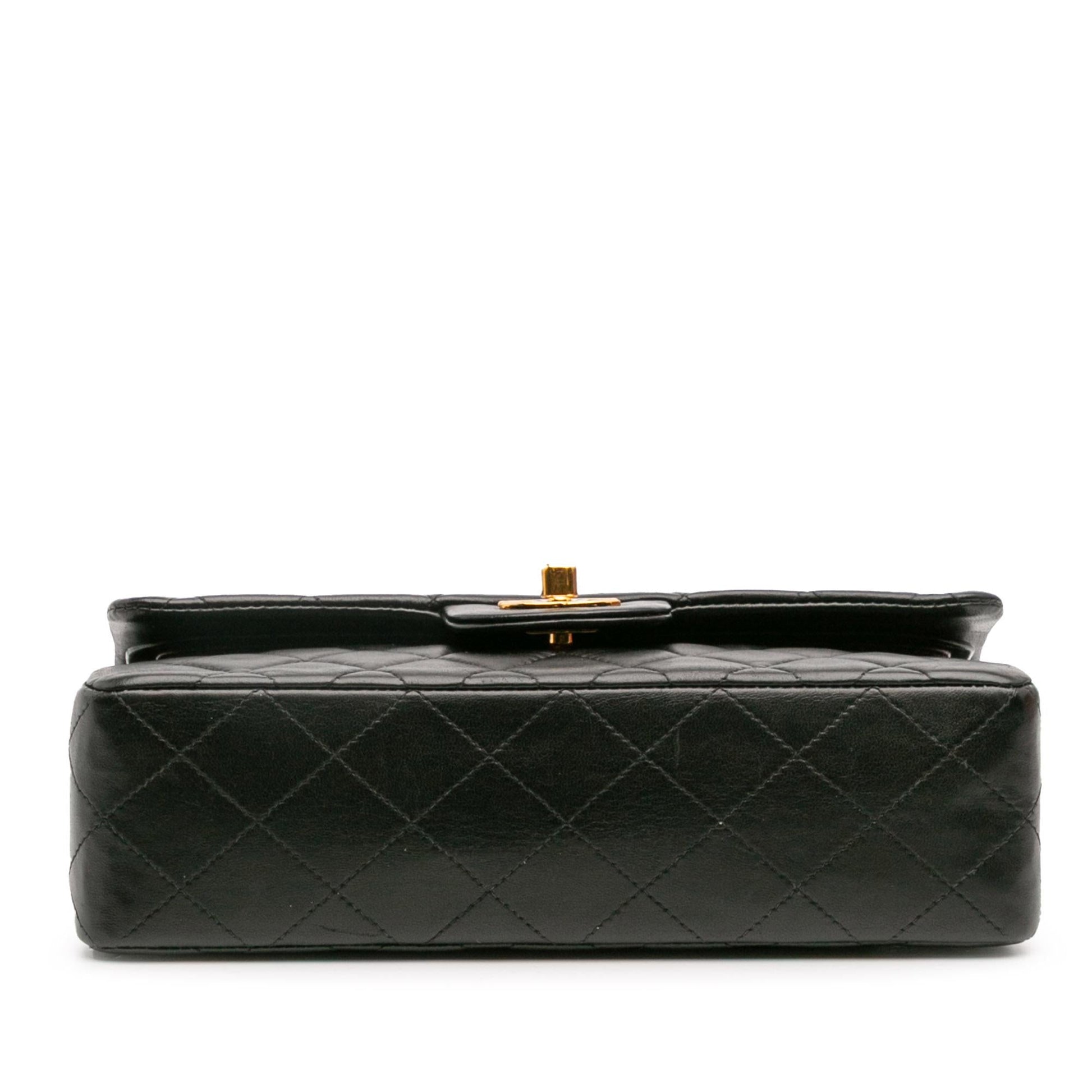 Chanel Classic Lambskin Double Flap Small Handbag Flap 17