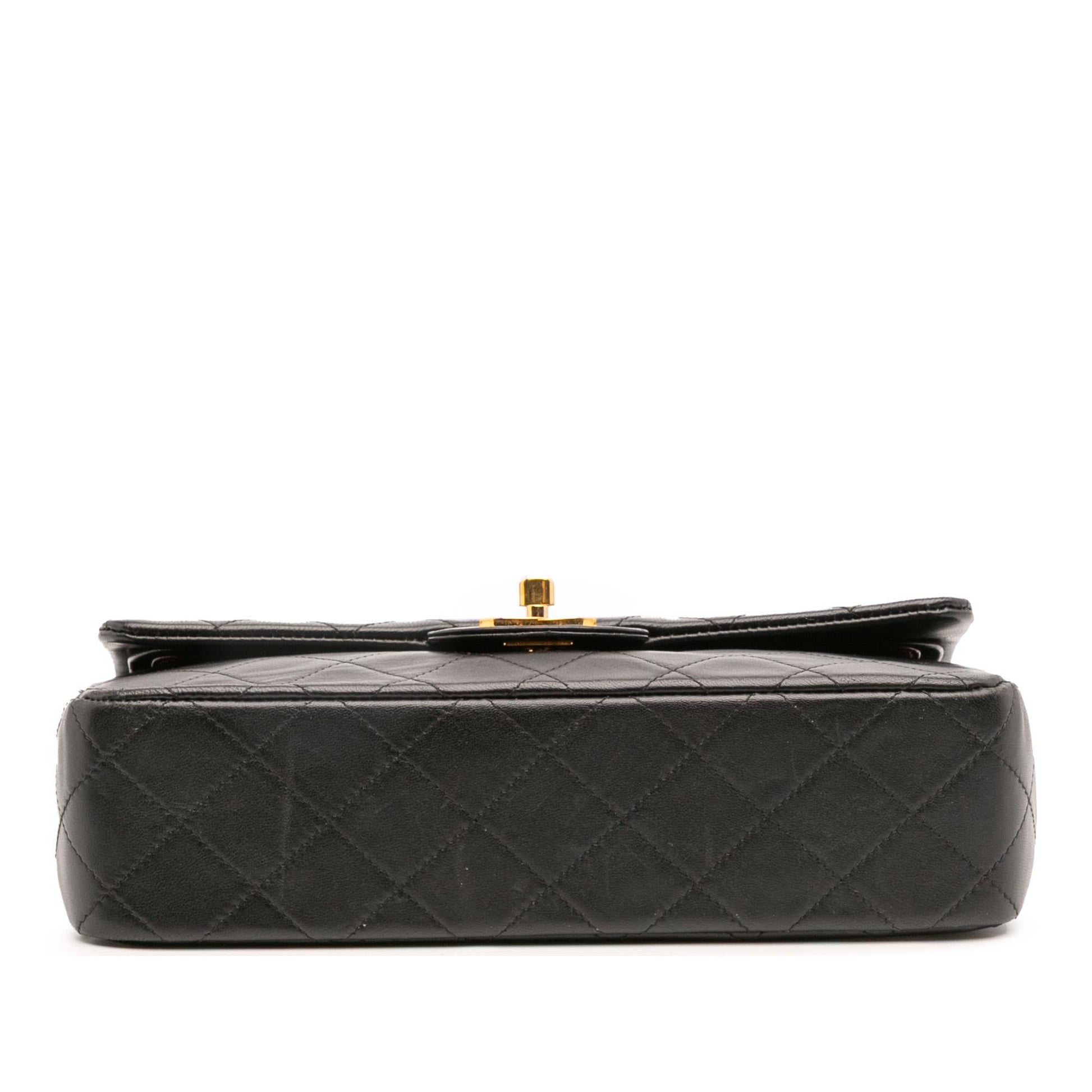 Chanel Classic Lambskin Double Flap Small Handbag Flap 18