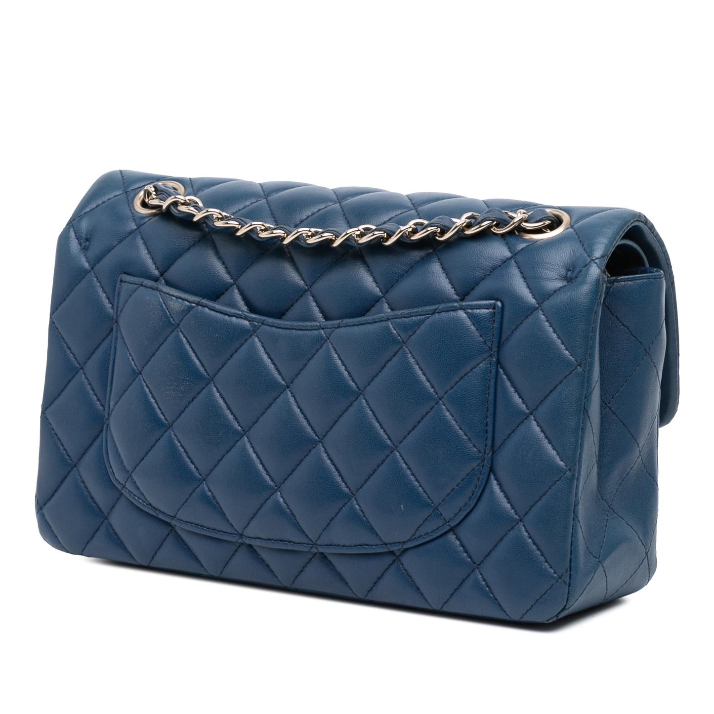 Chanel Classic Lambskin Double Flap Small Handbag Flap 19