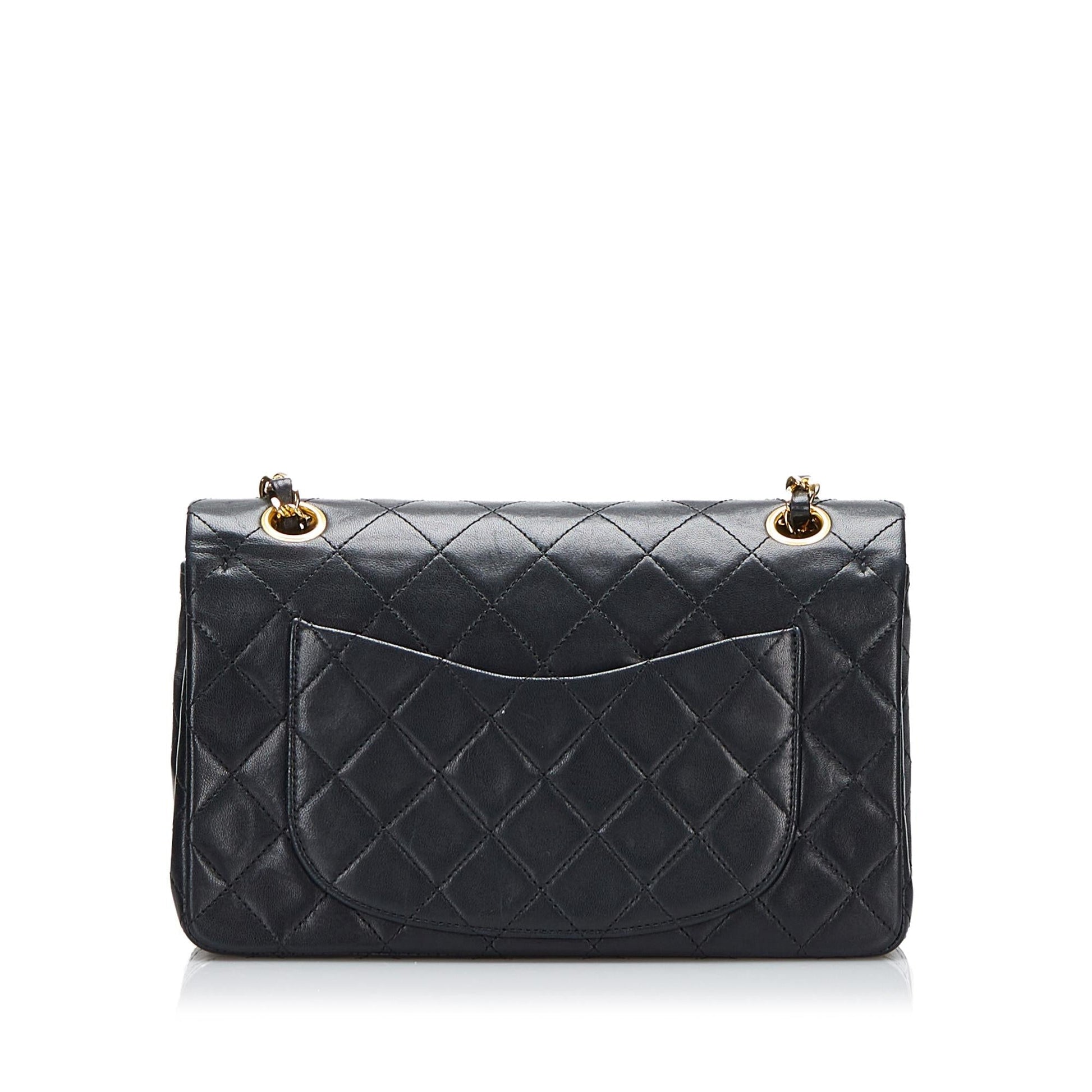 Chanel Classic Lambskin Double Flap SHG-Z0Wpq5 Small Leather Shoulder Bag