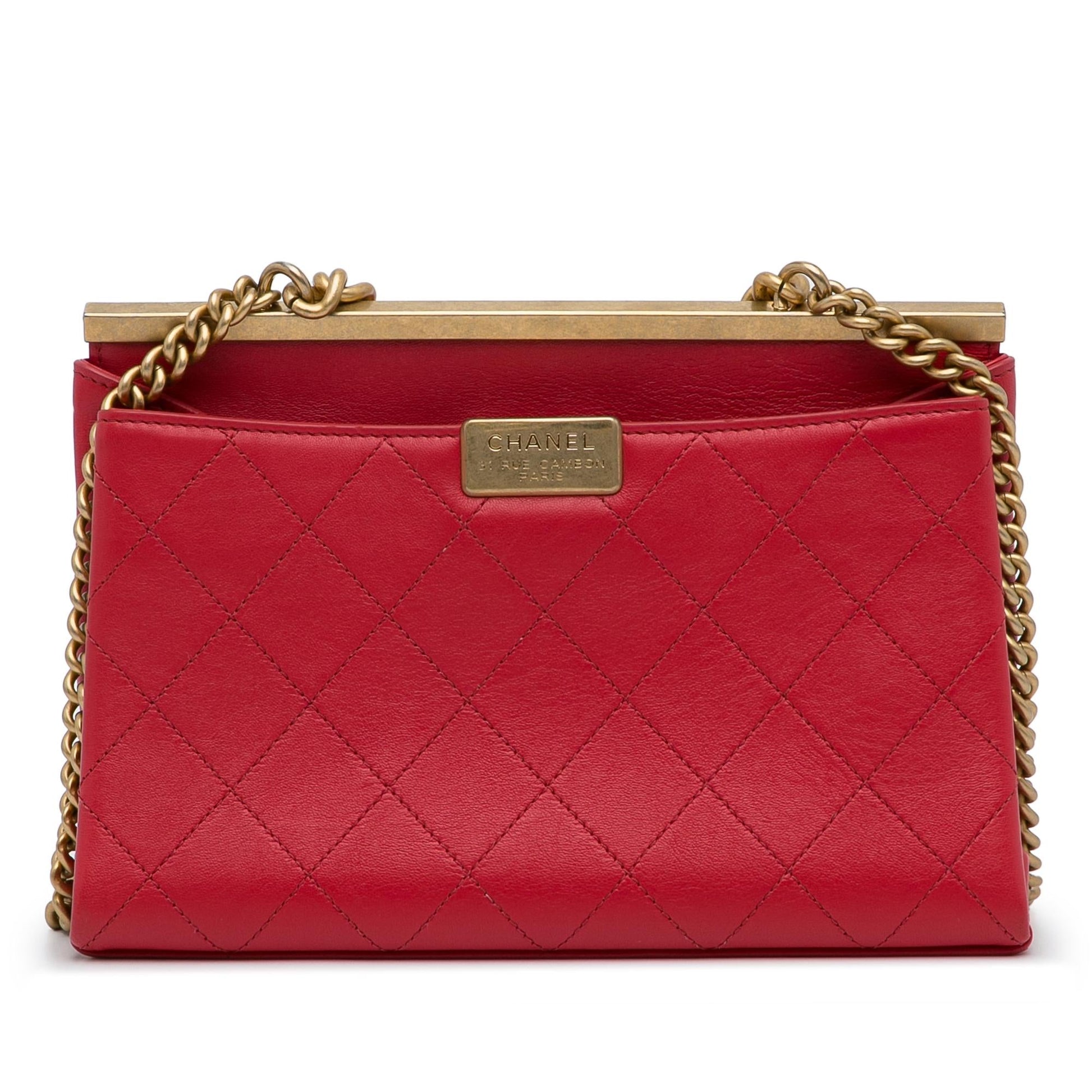 Chanel Coco Luxe Flap Satchel SHG-1DtvPd Small Satchel Bag