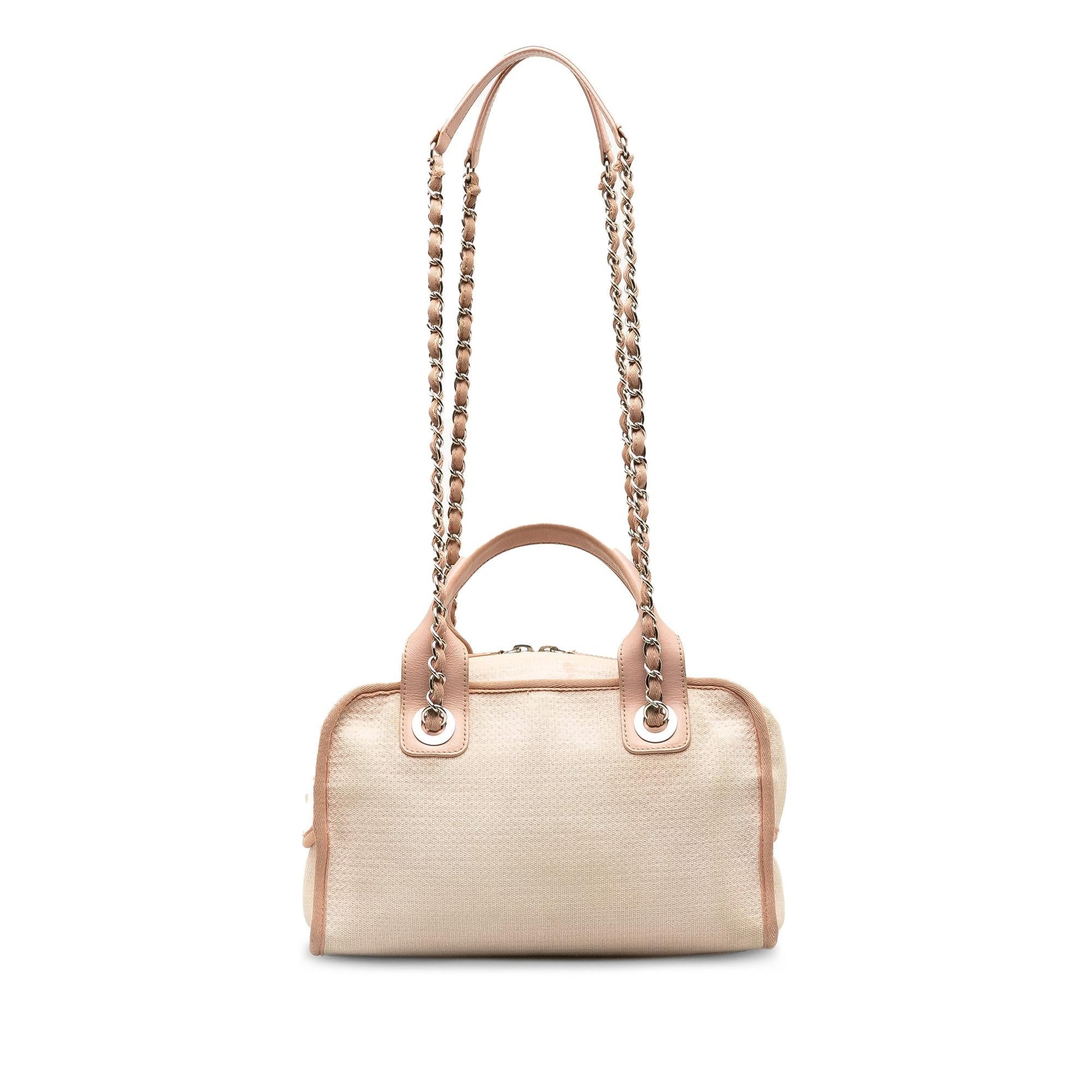 Chanel Deauville Bowling Satchel SHG-K7SHxu Small Satchel Bag