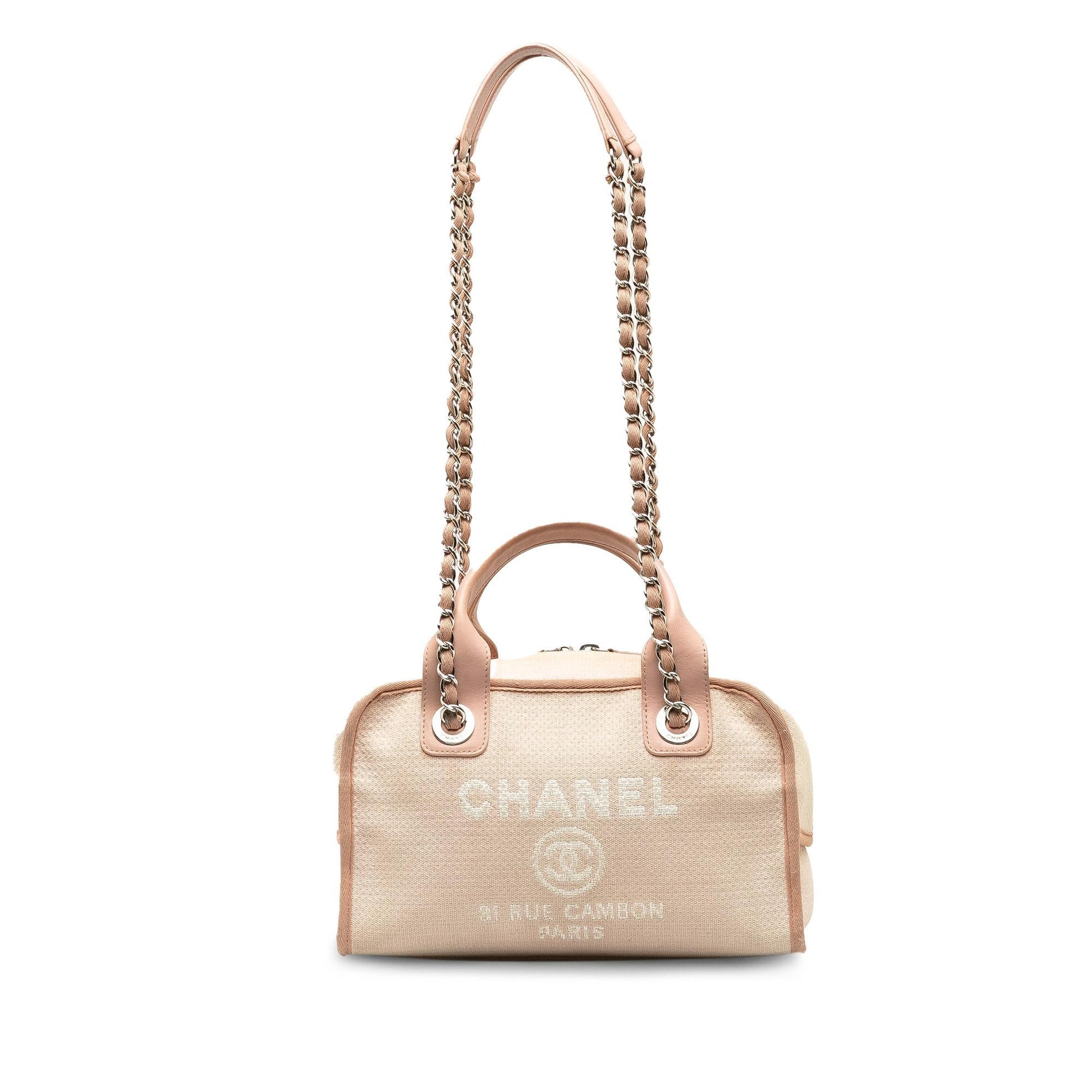 Chanel Deauville Bowling Satchel SHG-K7SHxu Small Satchel Bag