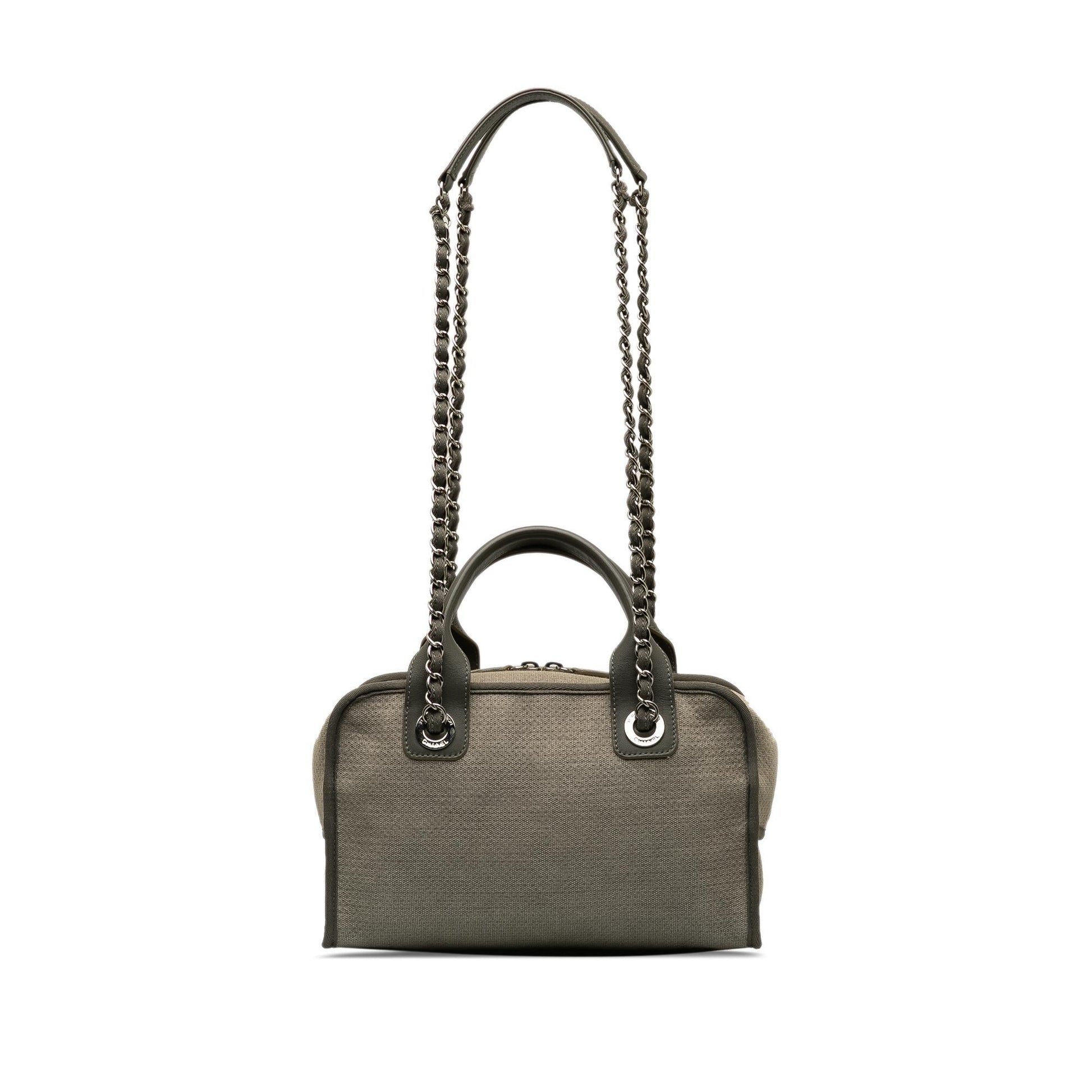 Chanel Deauville Bowling Satchel SHG-14IzyR Small Satchel Bag